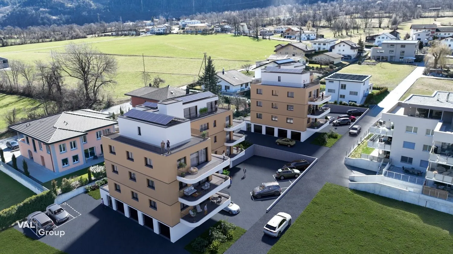 Moderne 3.5-Zimmerwohnung mit grosszügigem Wohnbereich