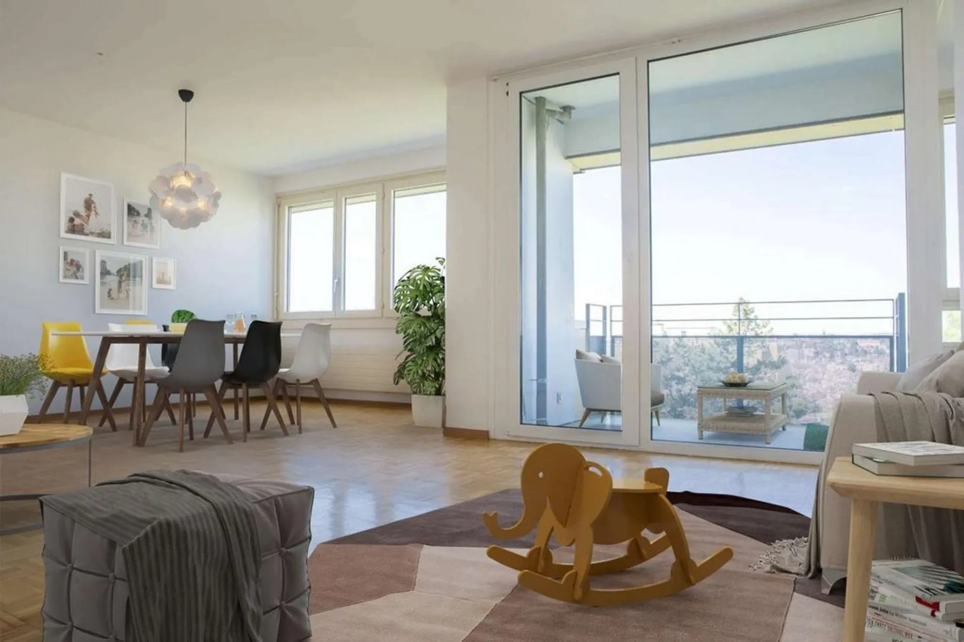 Magnifique logement de 3.5 pièces lumineux