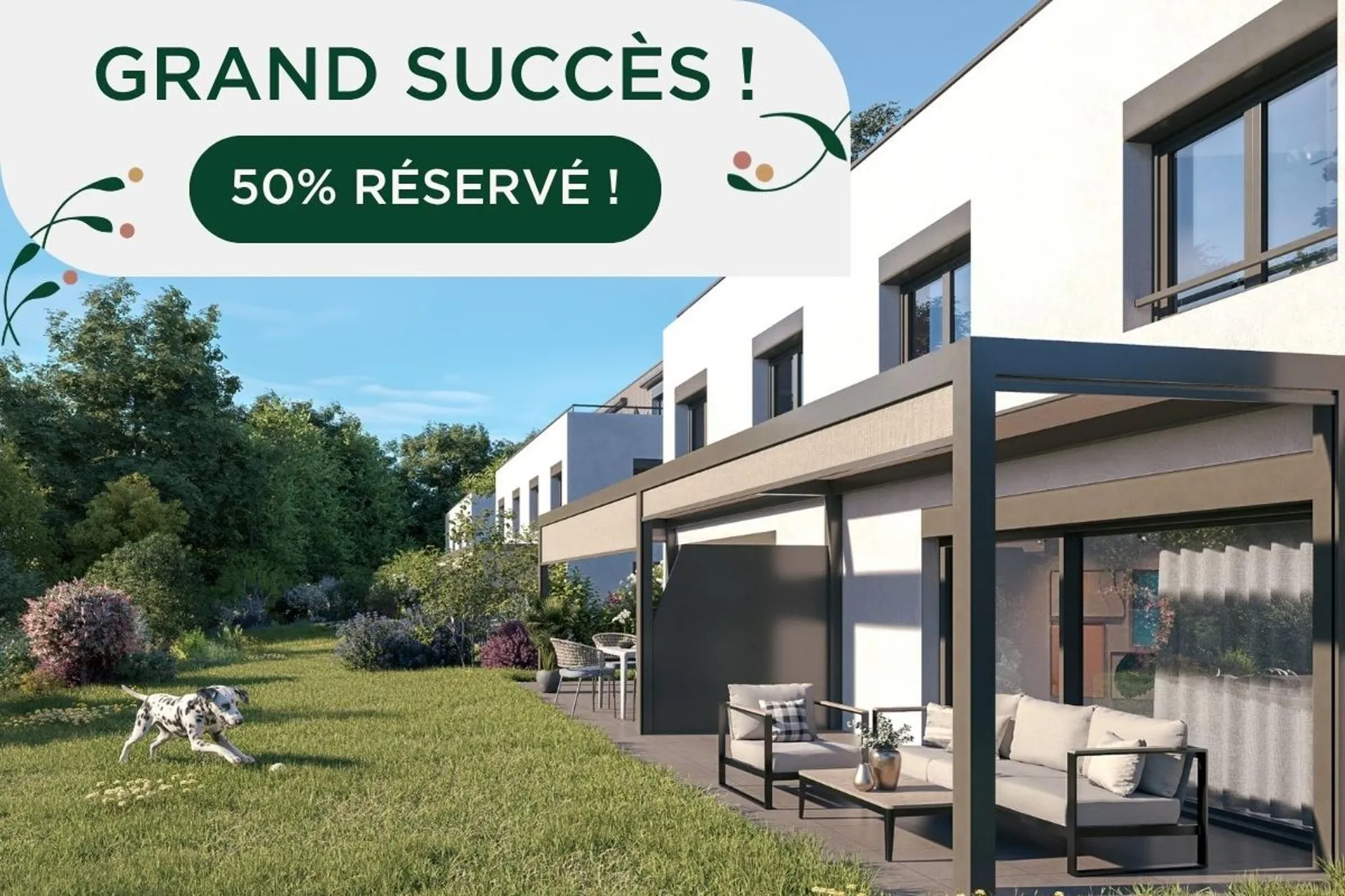 Mille52 - Lot B1-101 - Appartement de 3.5 pièces avec balcon au 1er étage
