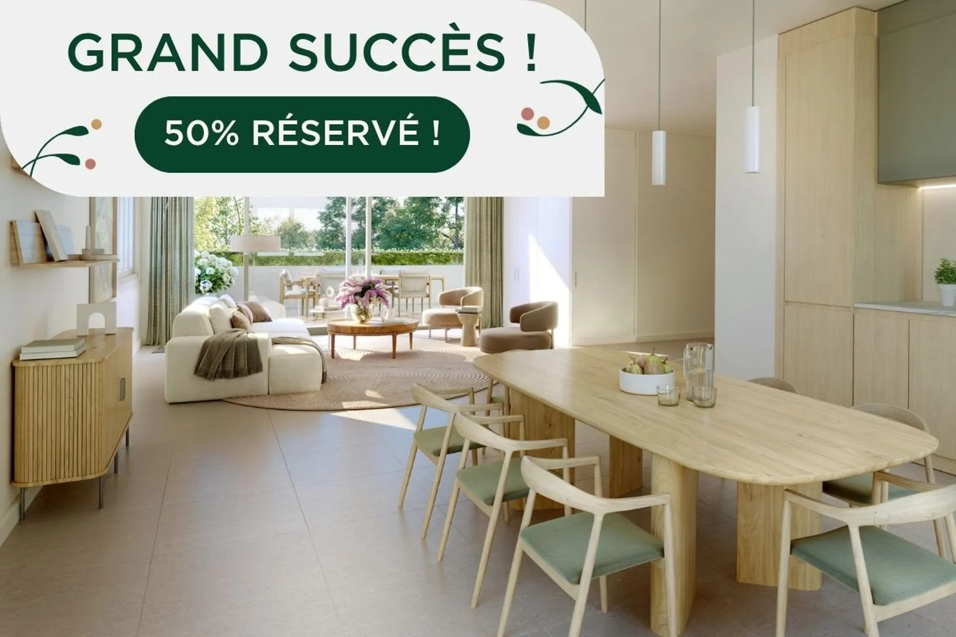 Mille52 - Lot F-1 - Duplex de 5.5 pièces avec terrasse et jardin