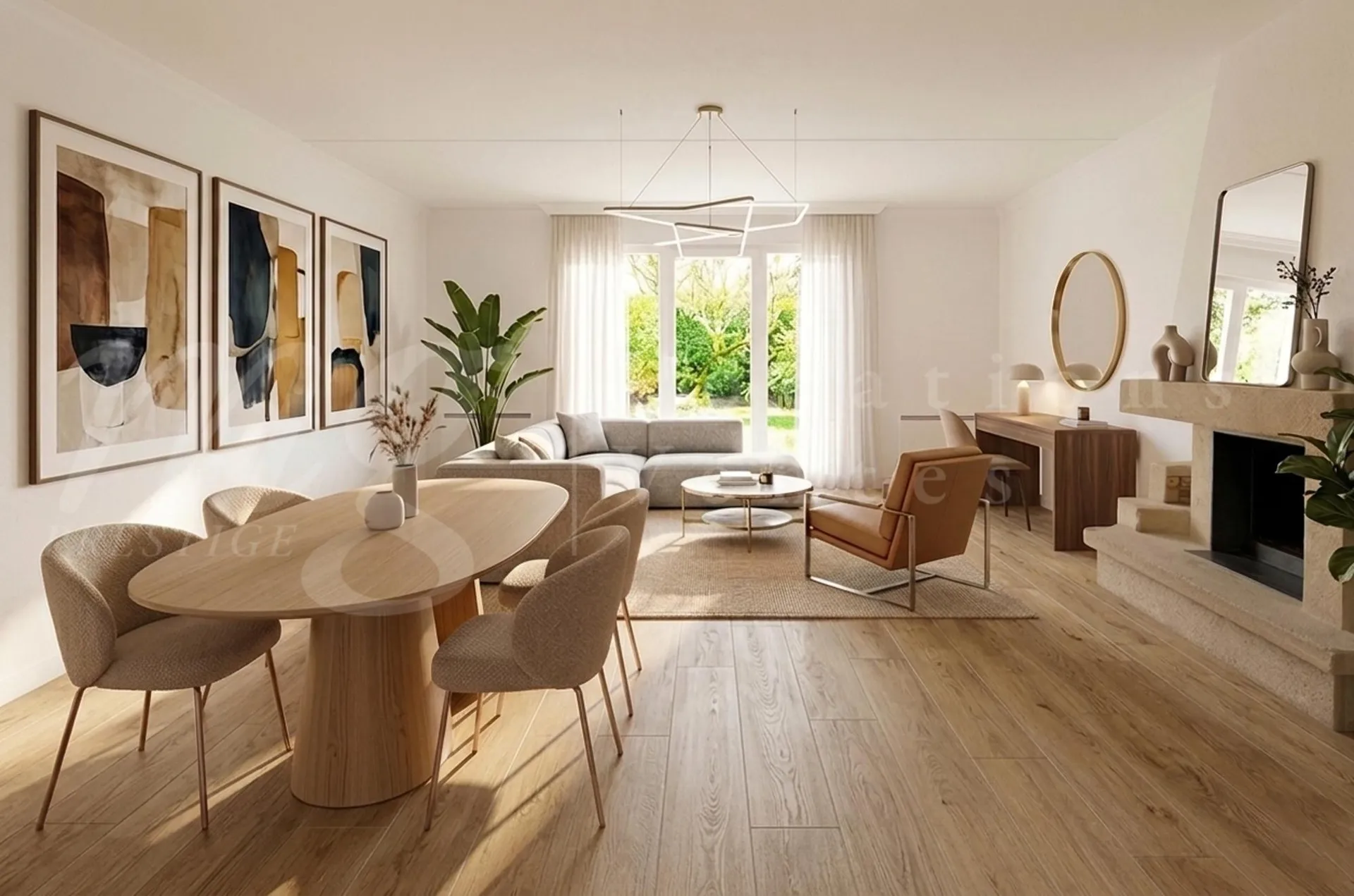 RAVISSANTE MAISON FAMILIALE AVEC JARDIN SUD