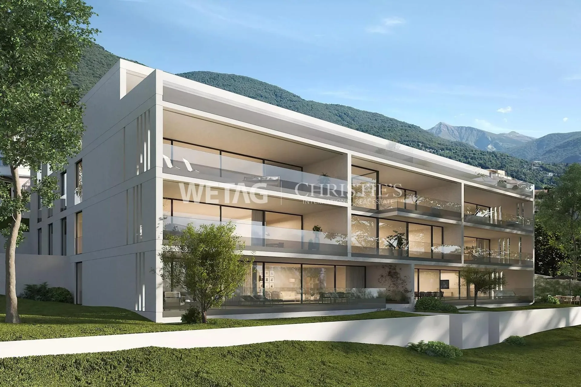 Minusio: Moderne Neubauwohnung mit Terrasse & Seesicht, zum Verkauf in der exklusiven Residenza Riva26