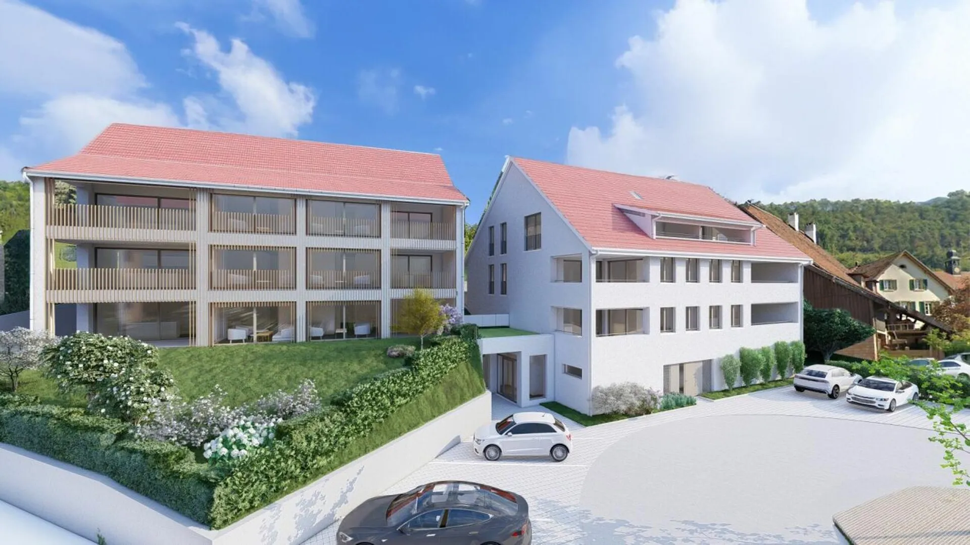 Neubau 3.5 Zimmer-Gartenwohnung mit ESTH W3