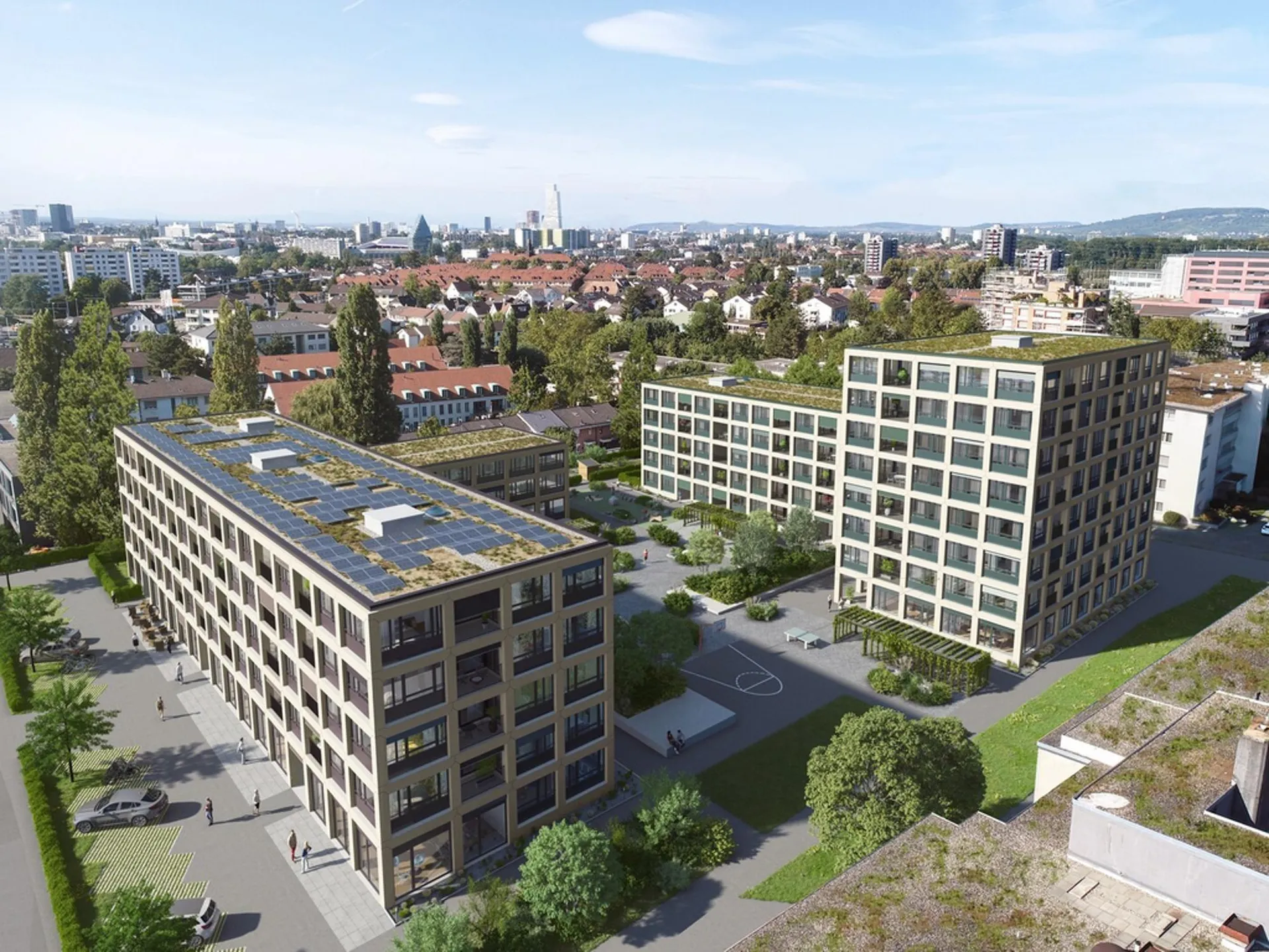 Modernes Reiheneinfamilienhaus