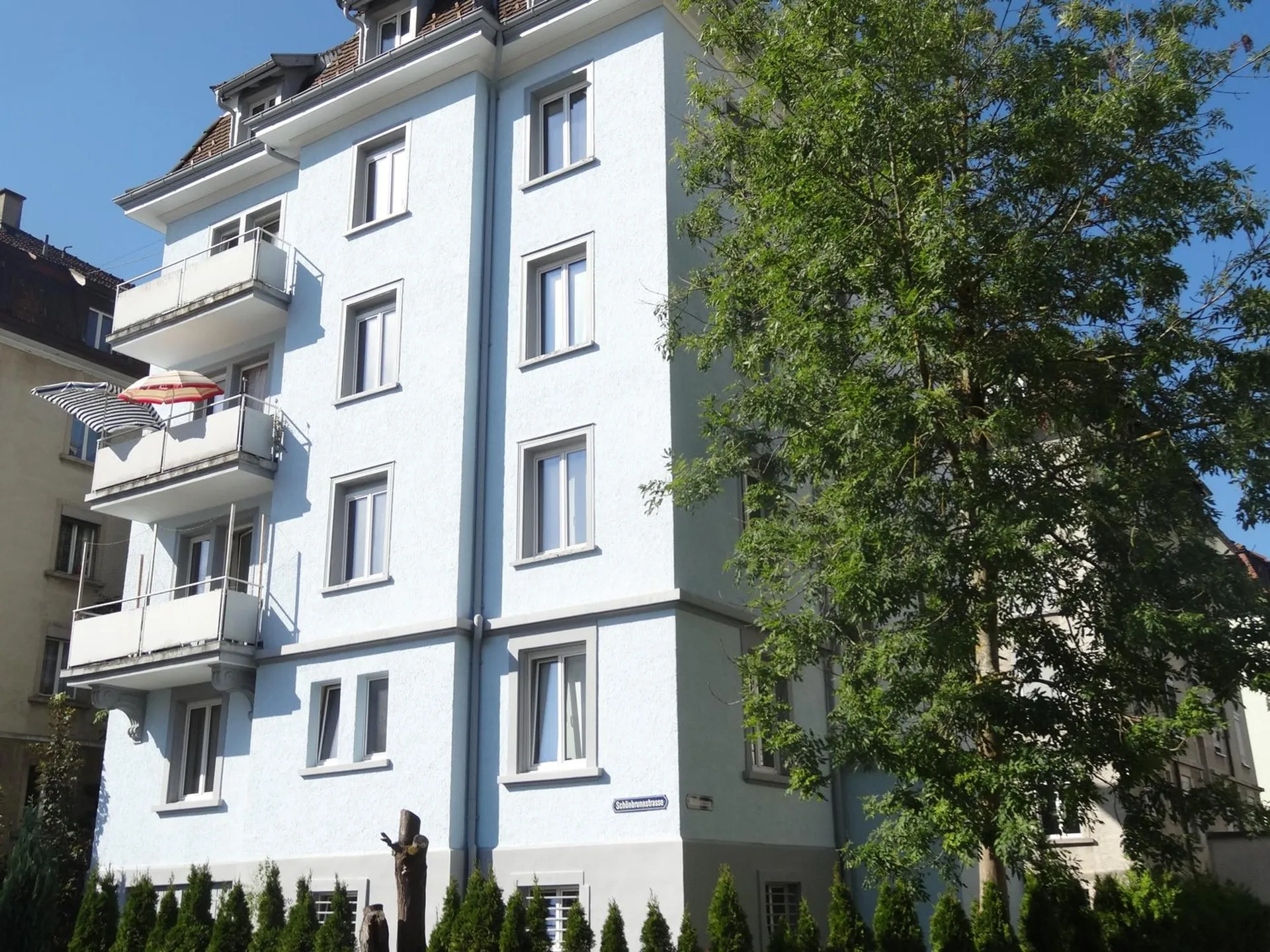 Gemütliche Einzimmerwohnung im 1. Stock in St. Gallen