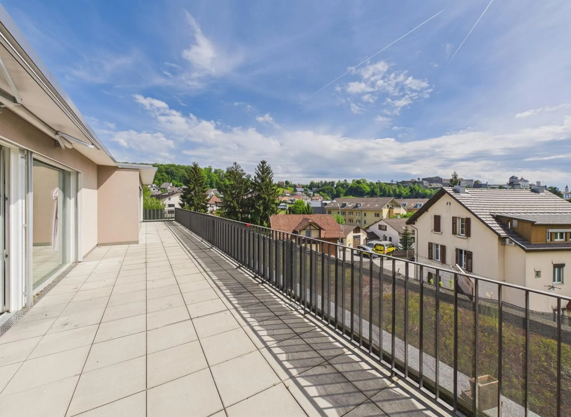Wohnen über den Dächern – Attikawohnung mit Traumterrasse