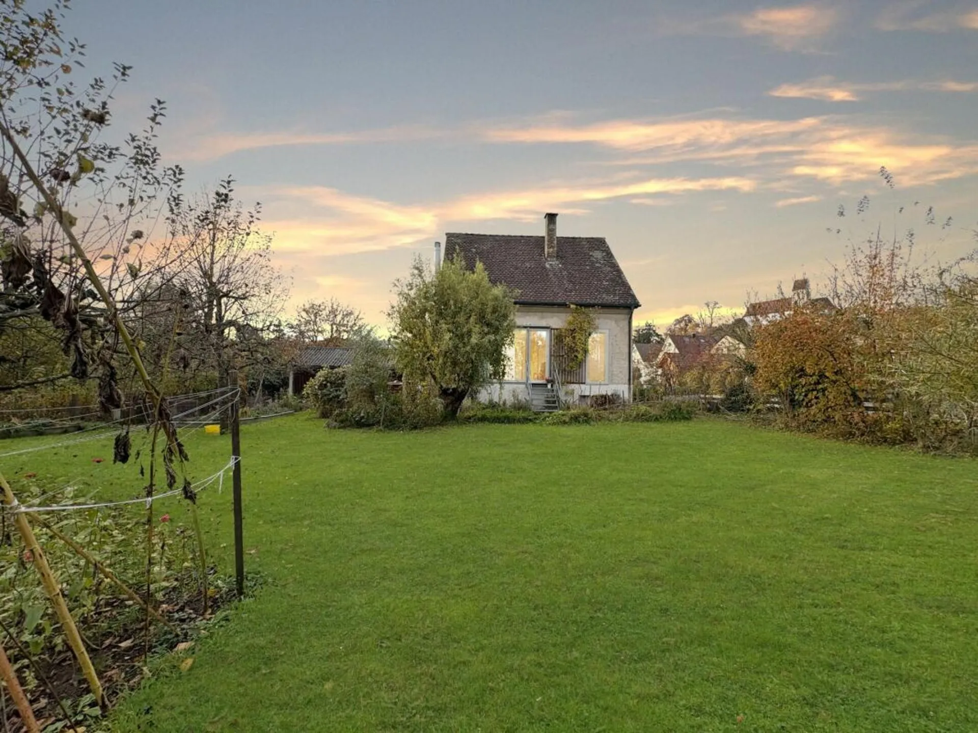 Einfamilienhaus mit Baulandreserve
