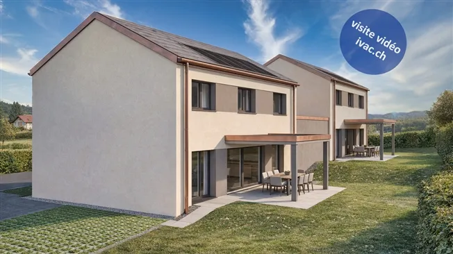 2 neue Familienvillen in Vesin (Cugy) / FR