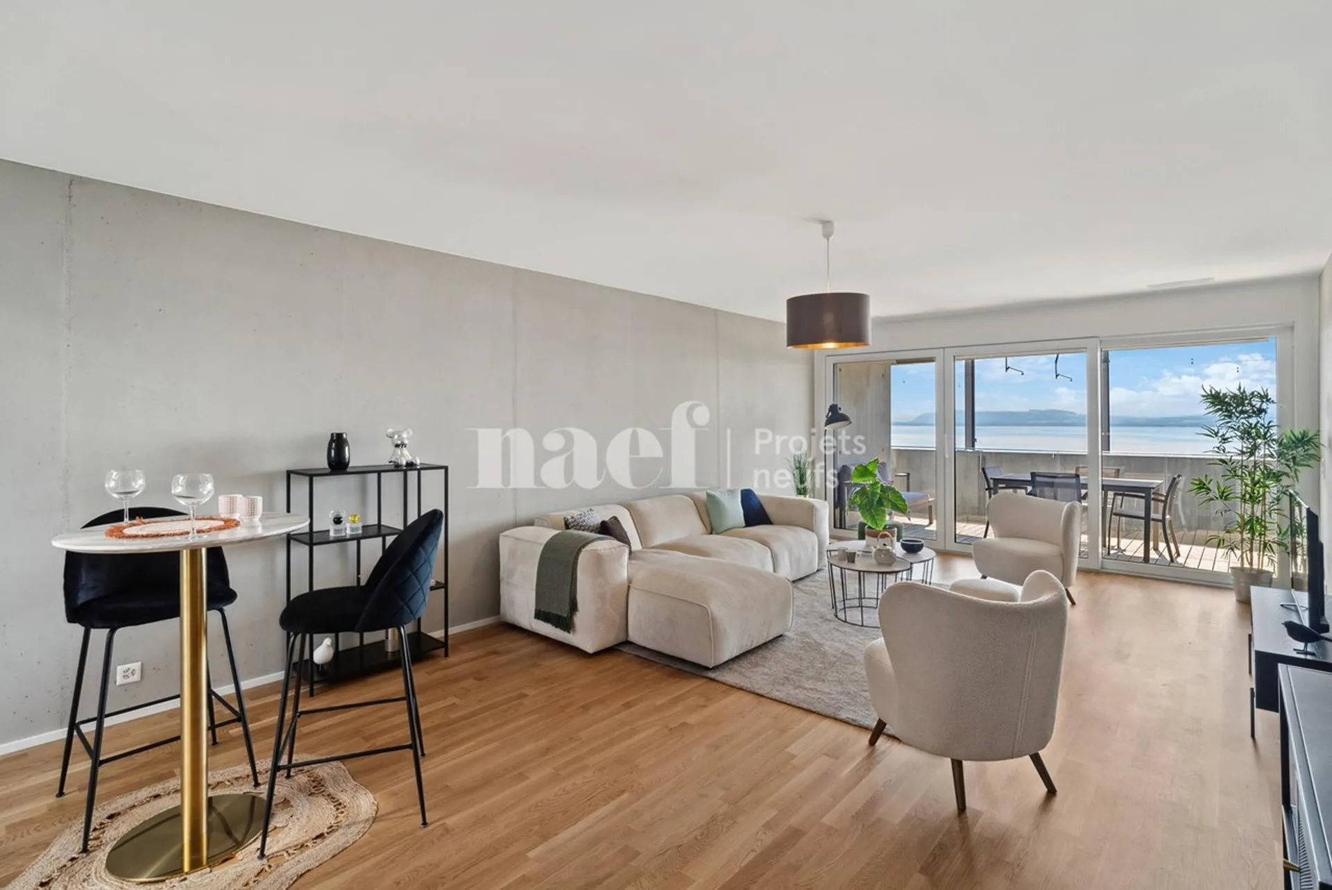 Duplex de 5.5 pièces avec vue sur lac - Lot C 001
