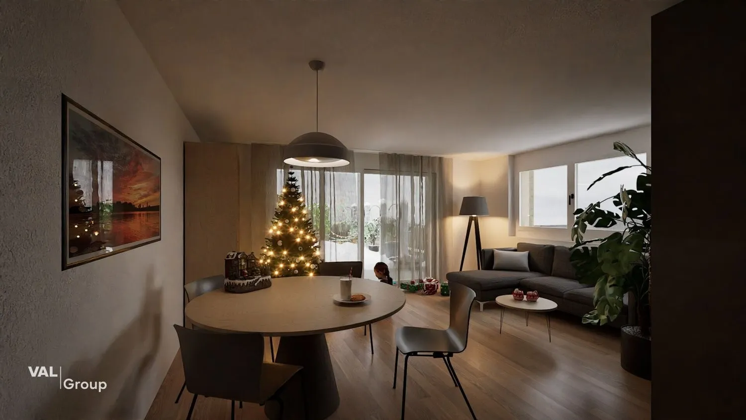 Attraktive Wohnung mit sonniger Terrasse in Brig-Glis