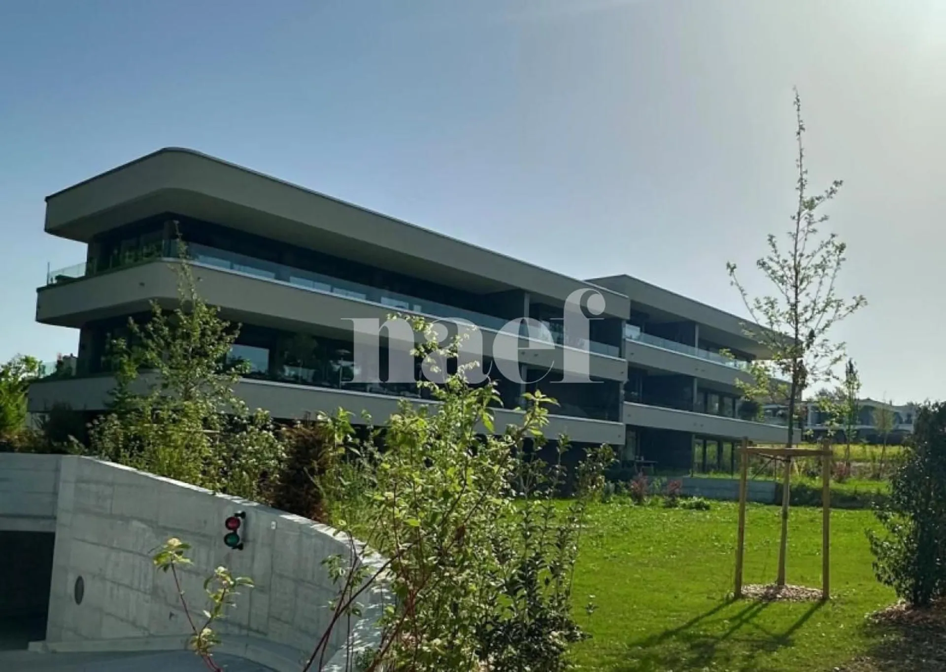 Attique de 5 pièces dans une copropriété récente à Vésenaz