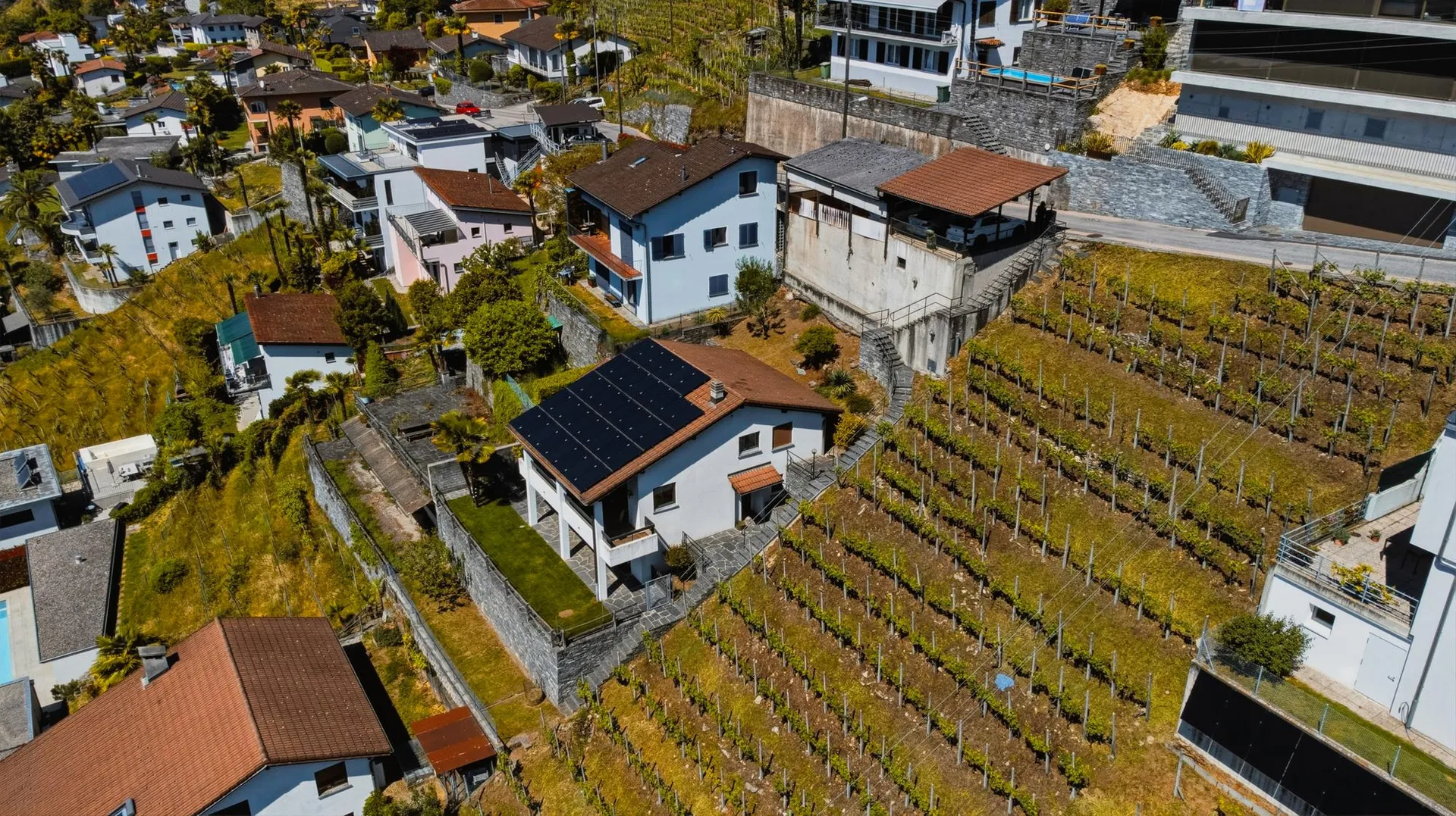 Casa con splendida vista aperta  sul Locarnese