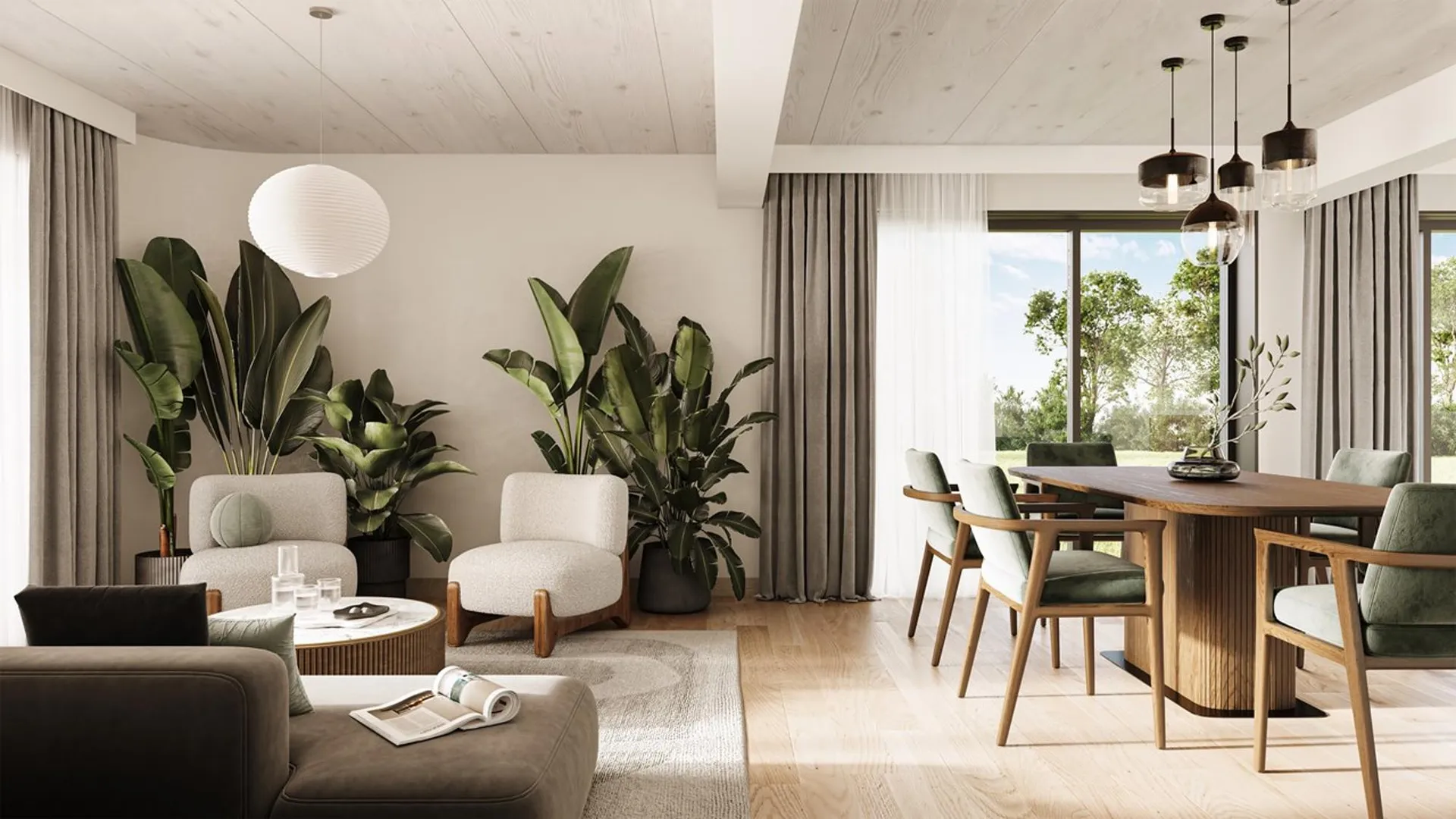 Appartement 4 pièces en attique avec terrasse de 76 m²