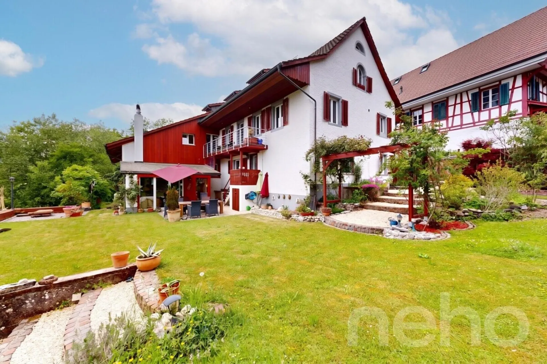 Historisches 4-Familienhaus an der Surb mit Garten & Cheminéehaus