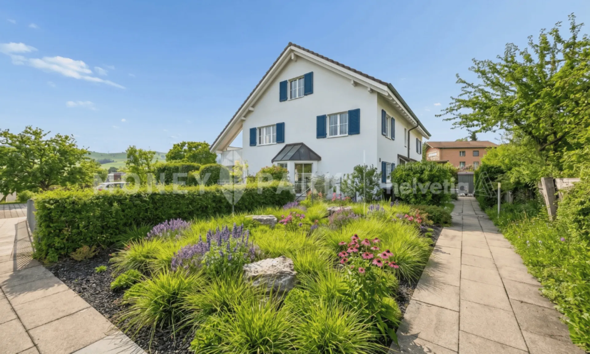 5.5-Zimmer-Doppelhaushälfte mit Garten, Terrasse und vielseitigem Raumangebot