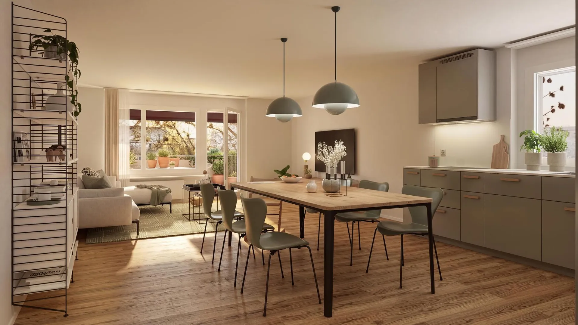 4.5 Zimmerwohnung in Oberwil - Urban wohnen, natürlich leben