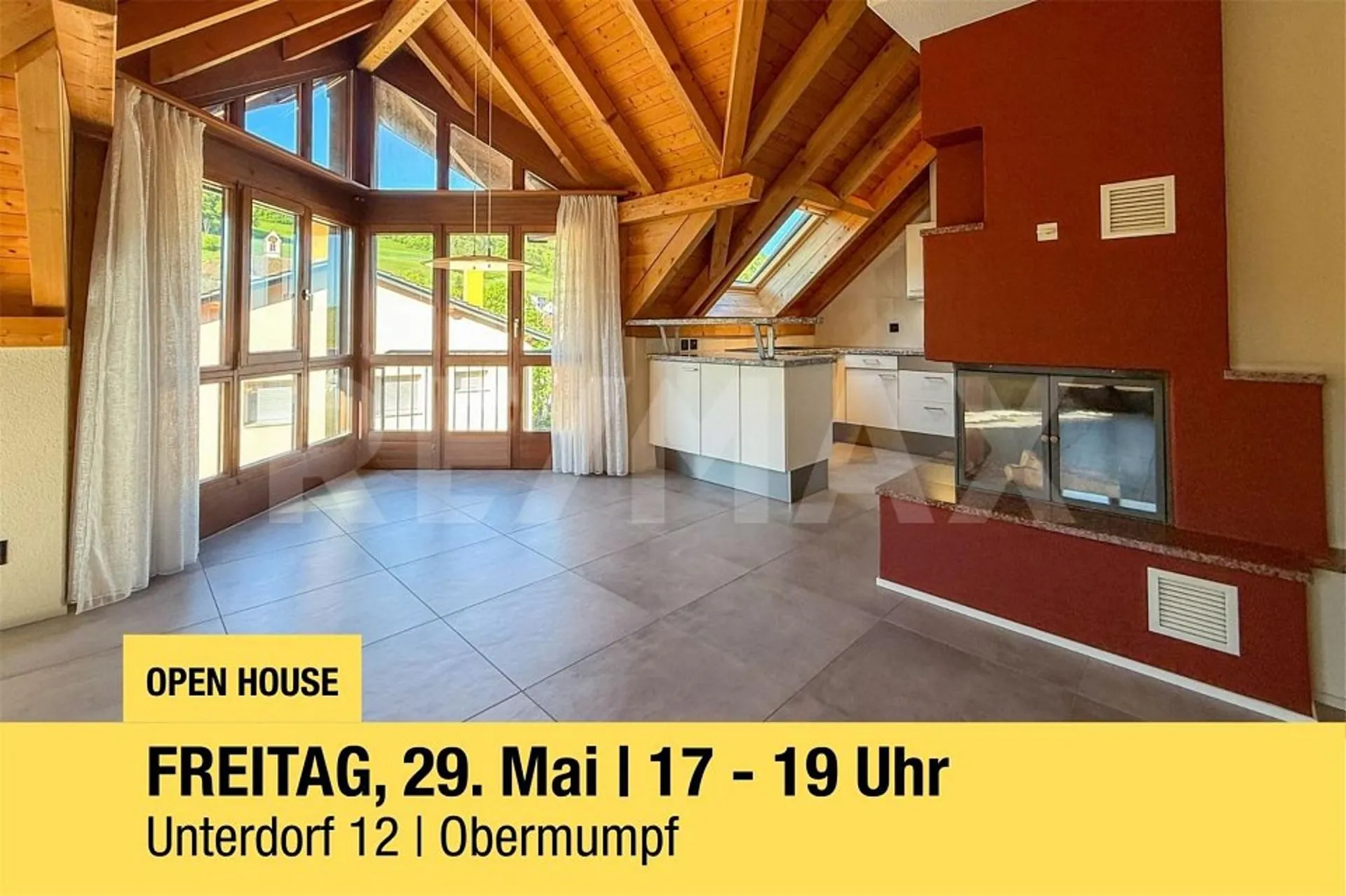Hochwertig modernisierte Maisonette mit viel Komfort und Raum im Zentrum von Obermumpf zu verkaufen
