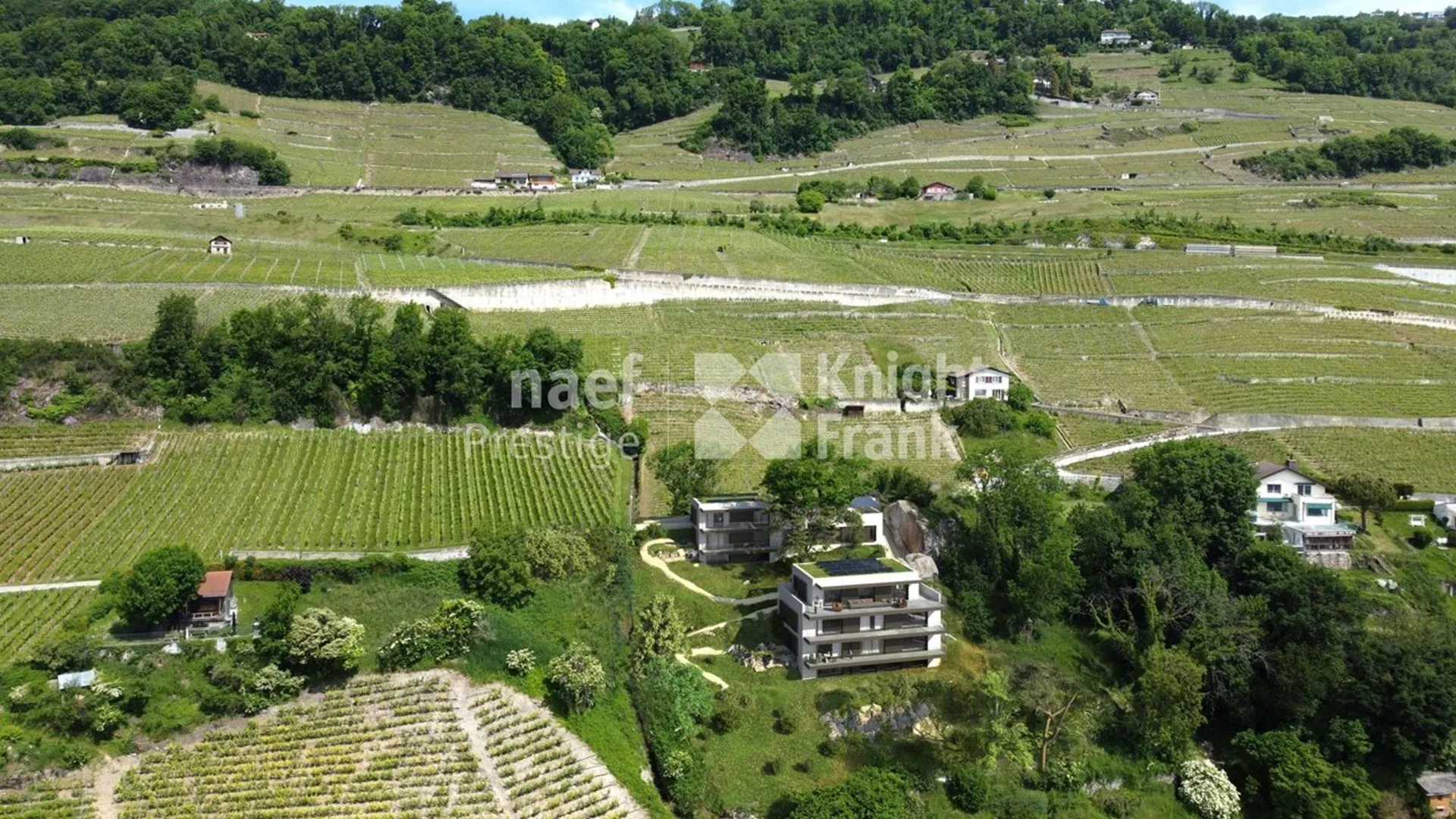 Villa individuelle à construire de 5.5 pièces avec une vue imprenable sur le lac à vendre à Corseaux