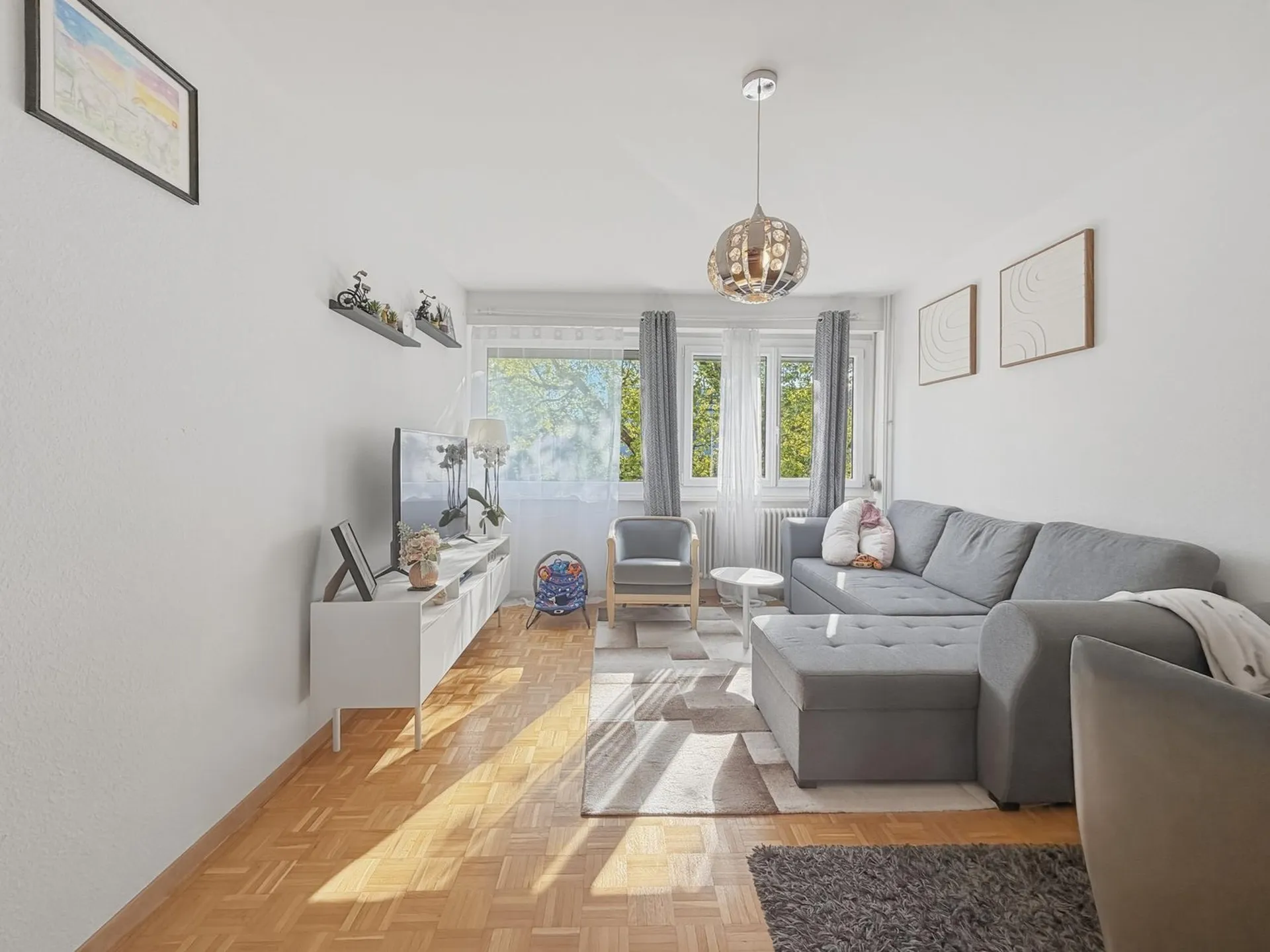 Magnifique Appartement lumineux de 2,5 pièces à louer à Onex