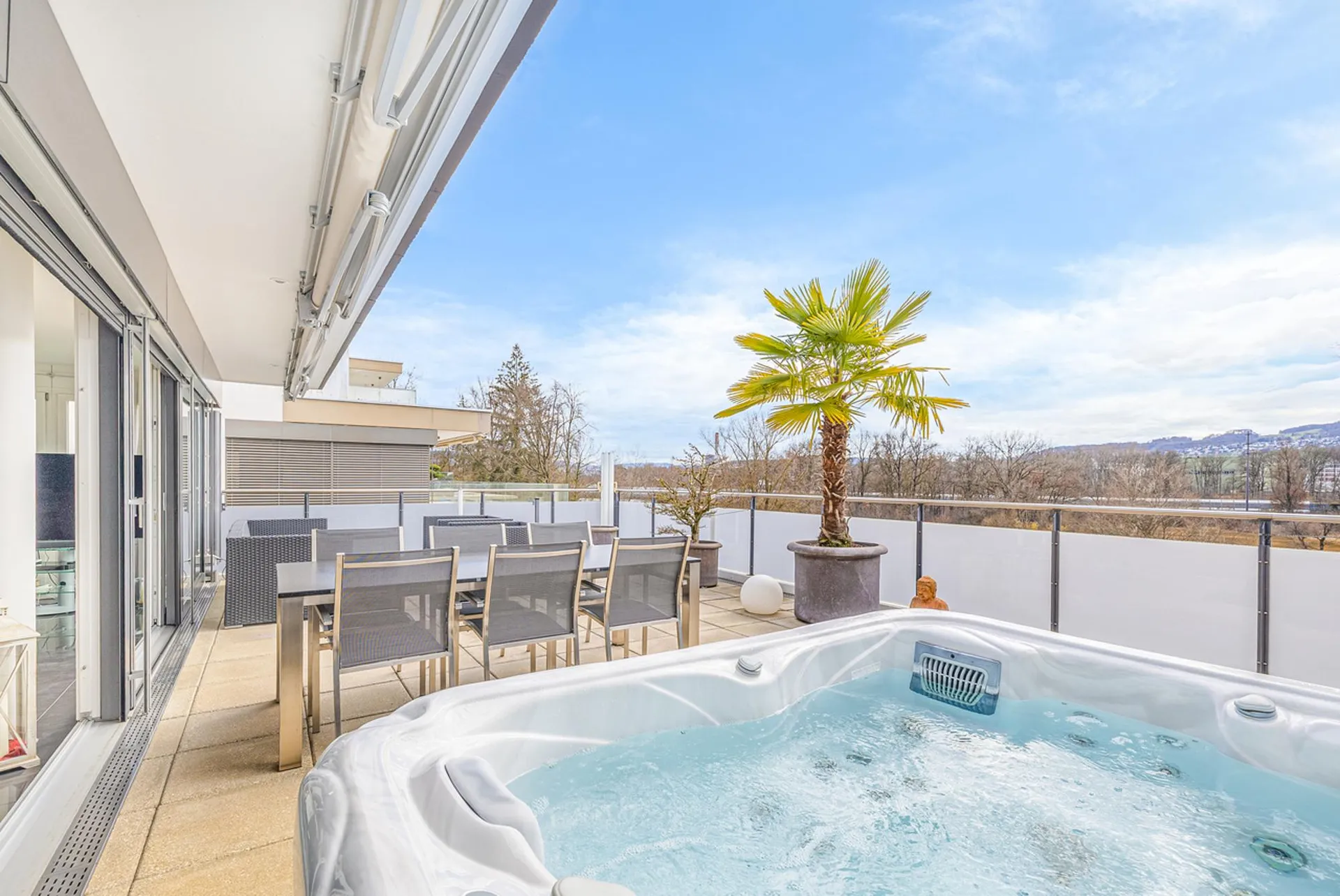 Hochwertige Terrassenwohnung mit Wellness-Ambiente