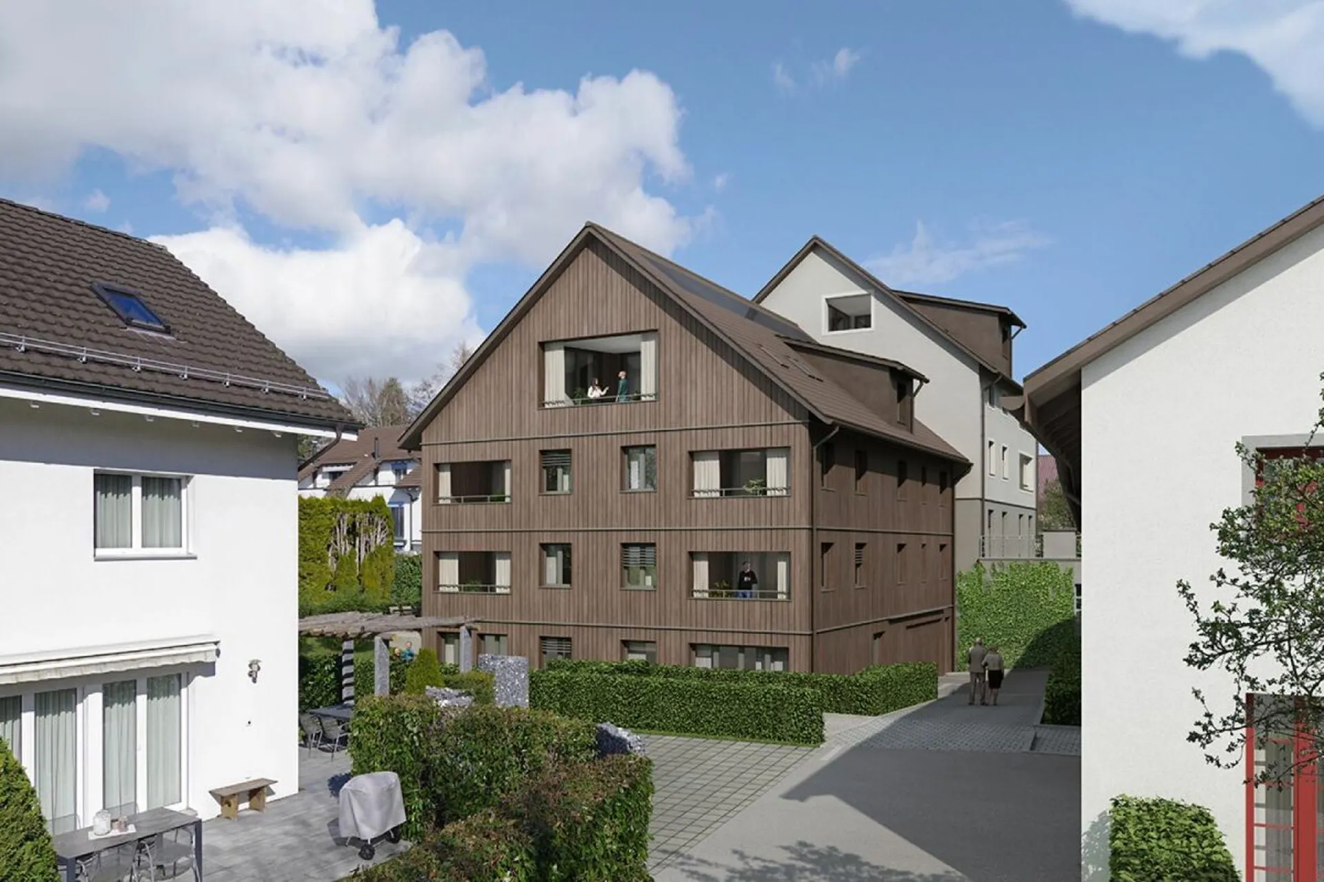UG 3.5 Zi-Wohnung Neubau MFH Haus B West