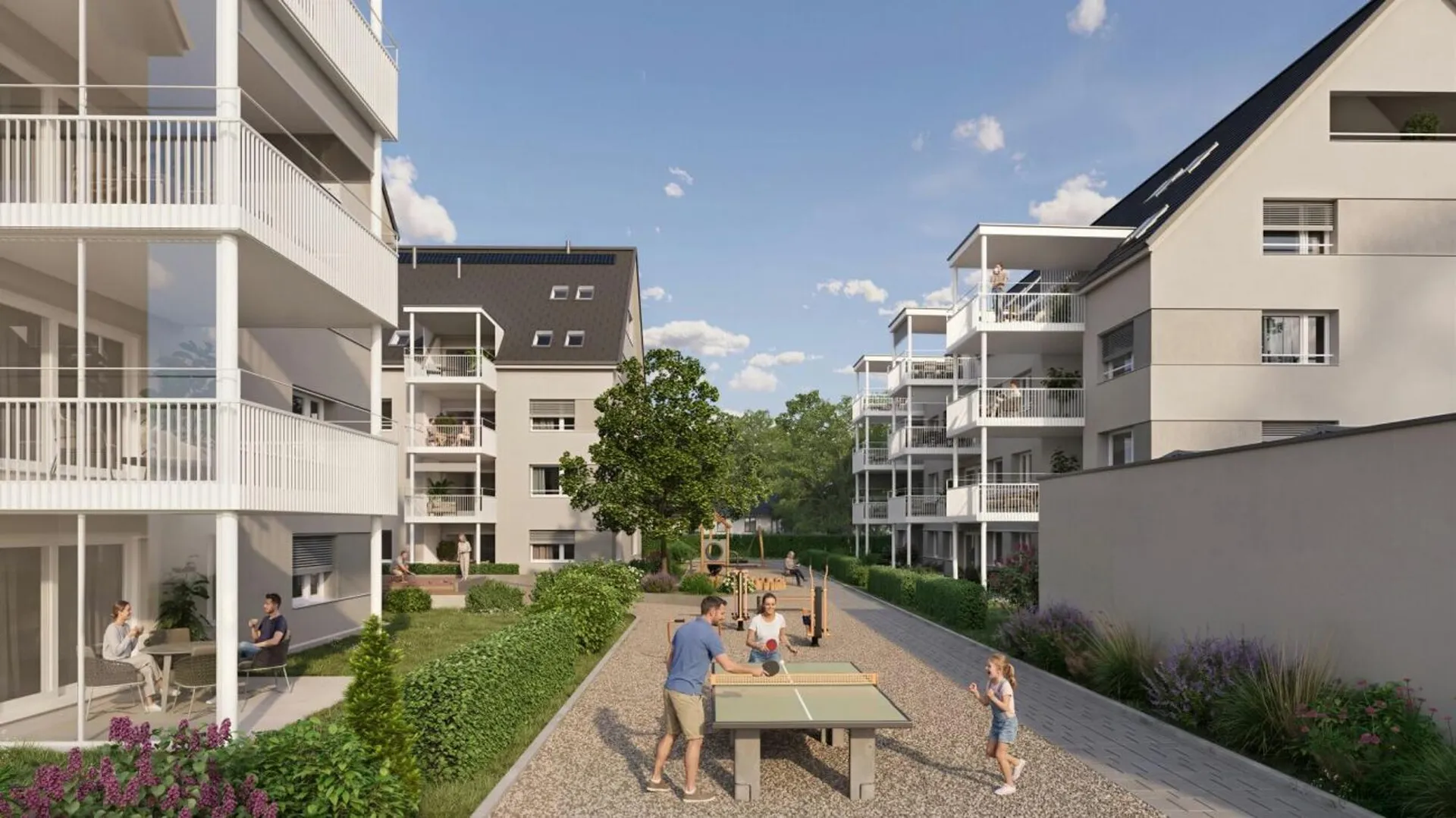 Attraktive 4.5-Zimmer Dachwohnung mit sonnigem Balkon