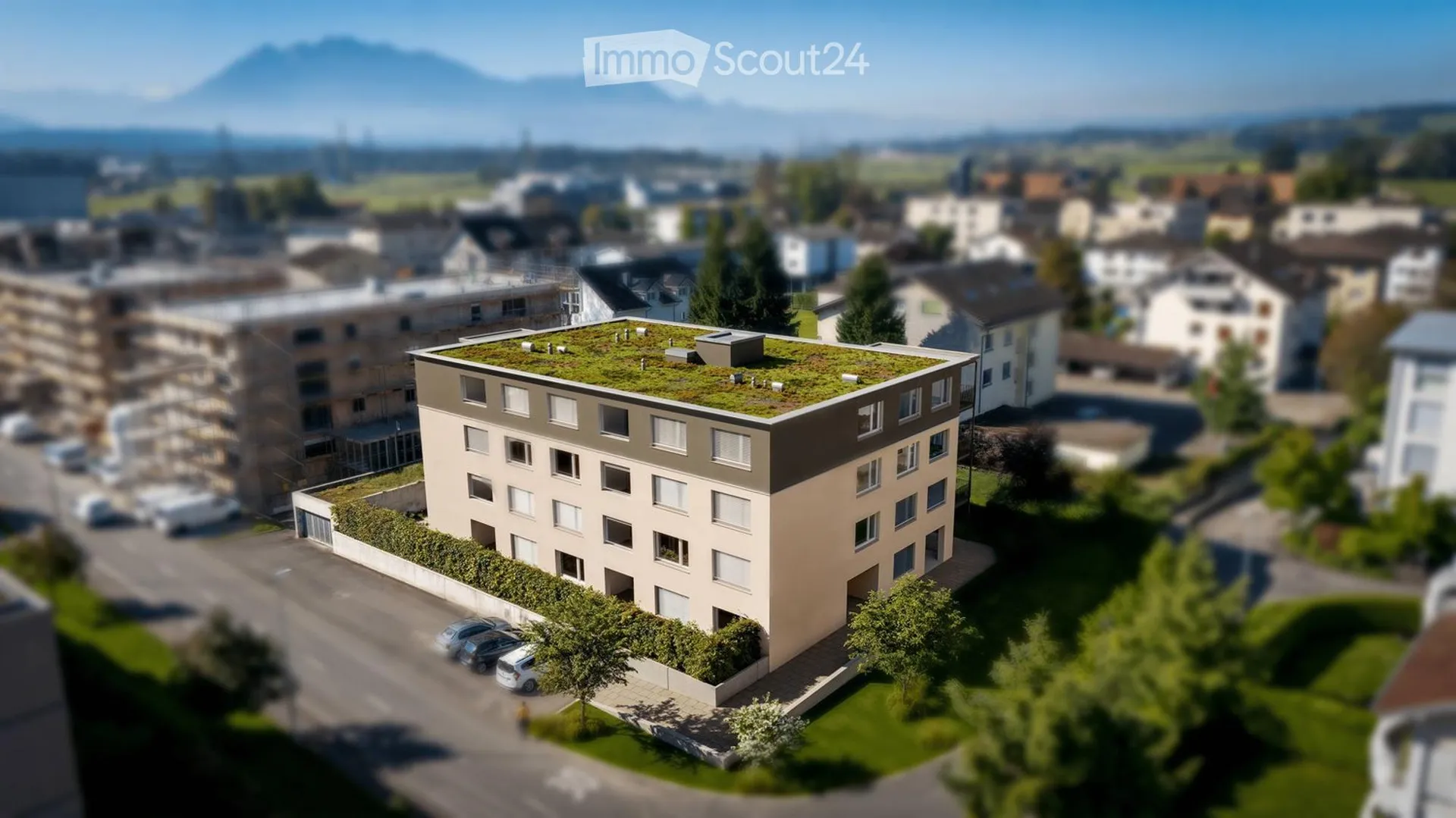 Vermietung 4.5-Zimmerwohnung Attika im Herzen von Inwil