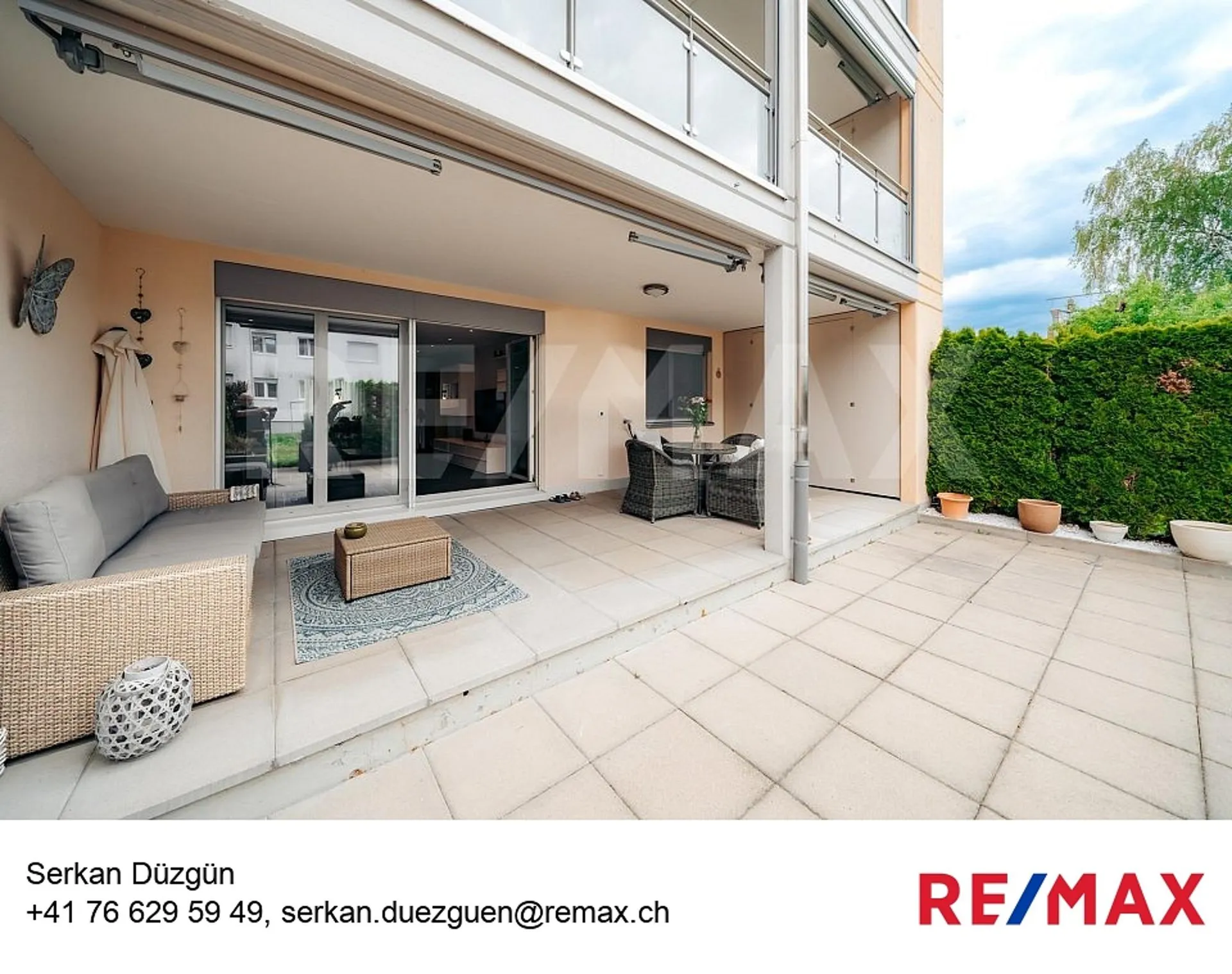 Moderne 4.5-Zimmer-Terrassenwohnung mit hochwertigem Ausbau  ideal für Familien