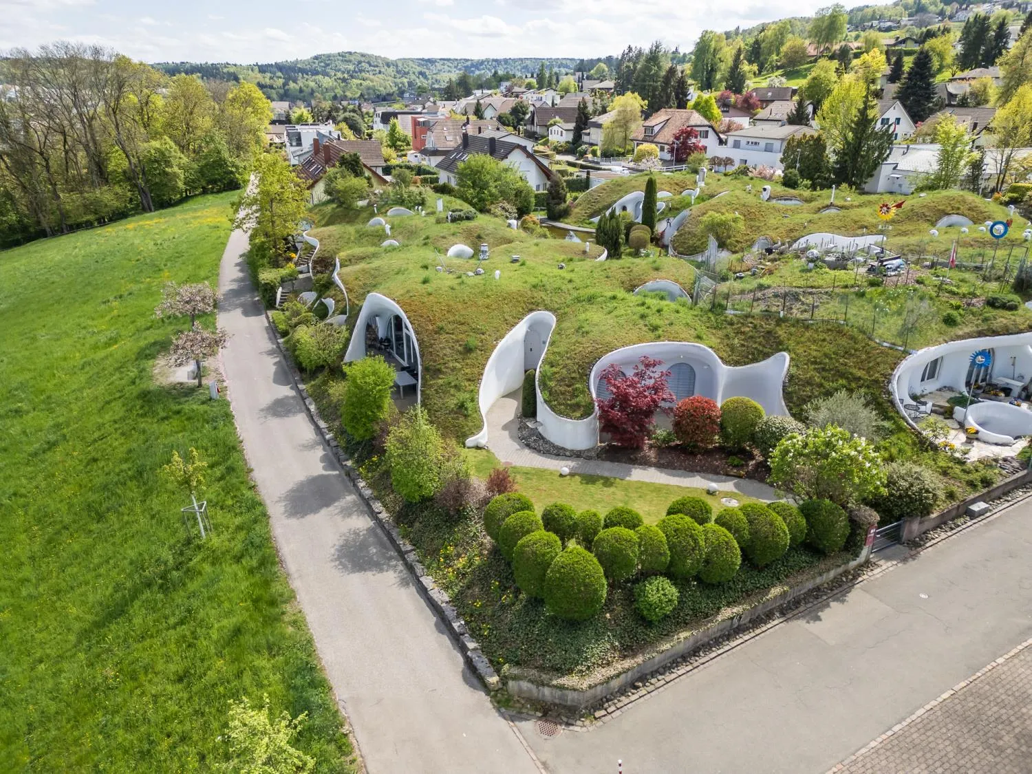 Erdhaus mit Stil und Raumwunder