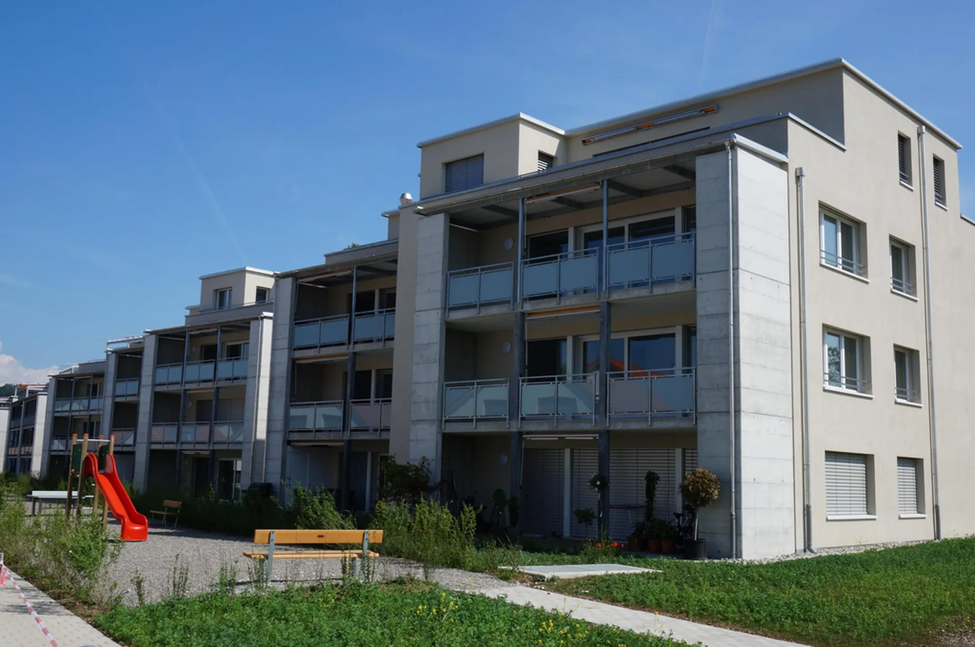 Familienwohnung mit Sitzplatz