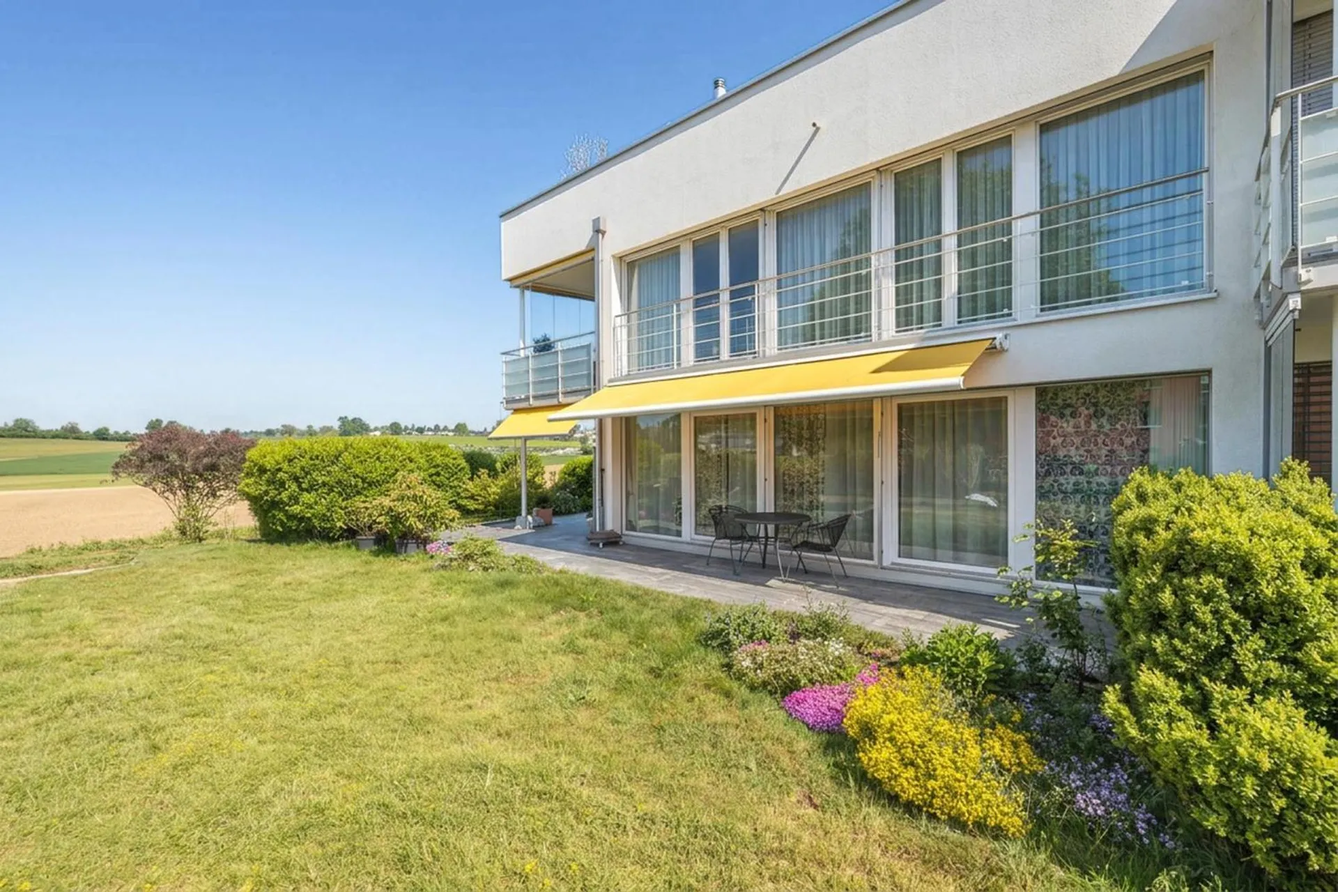 Moderne Gartenwohnung an sonniger Lage