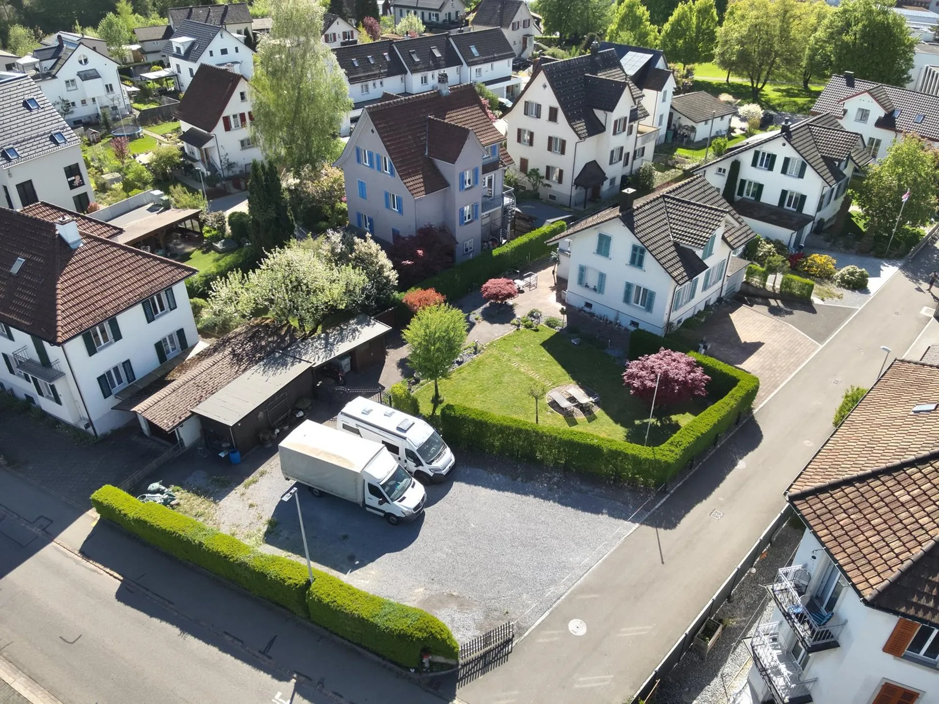 Attraktives Bauland mit Entwicklungspotenzial & Projektstudie – zentrale Lage in Rüti ZH