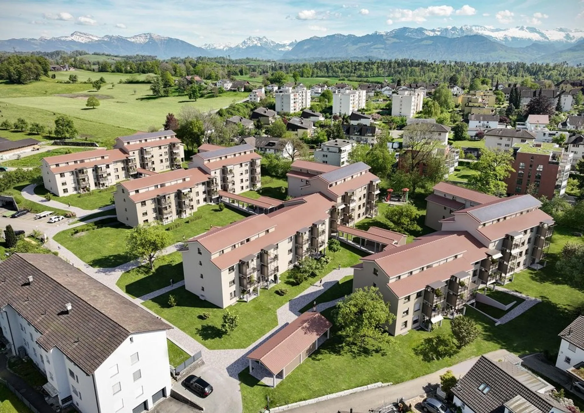 Suchen Sie eine Wohnung im Grünen?