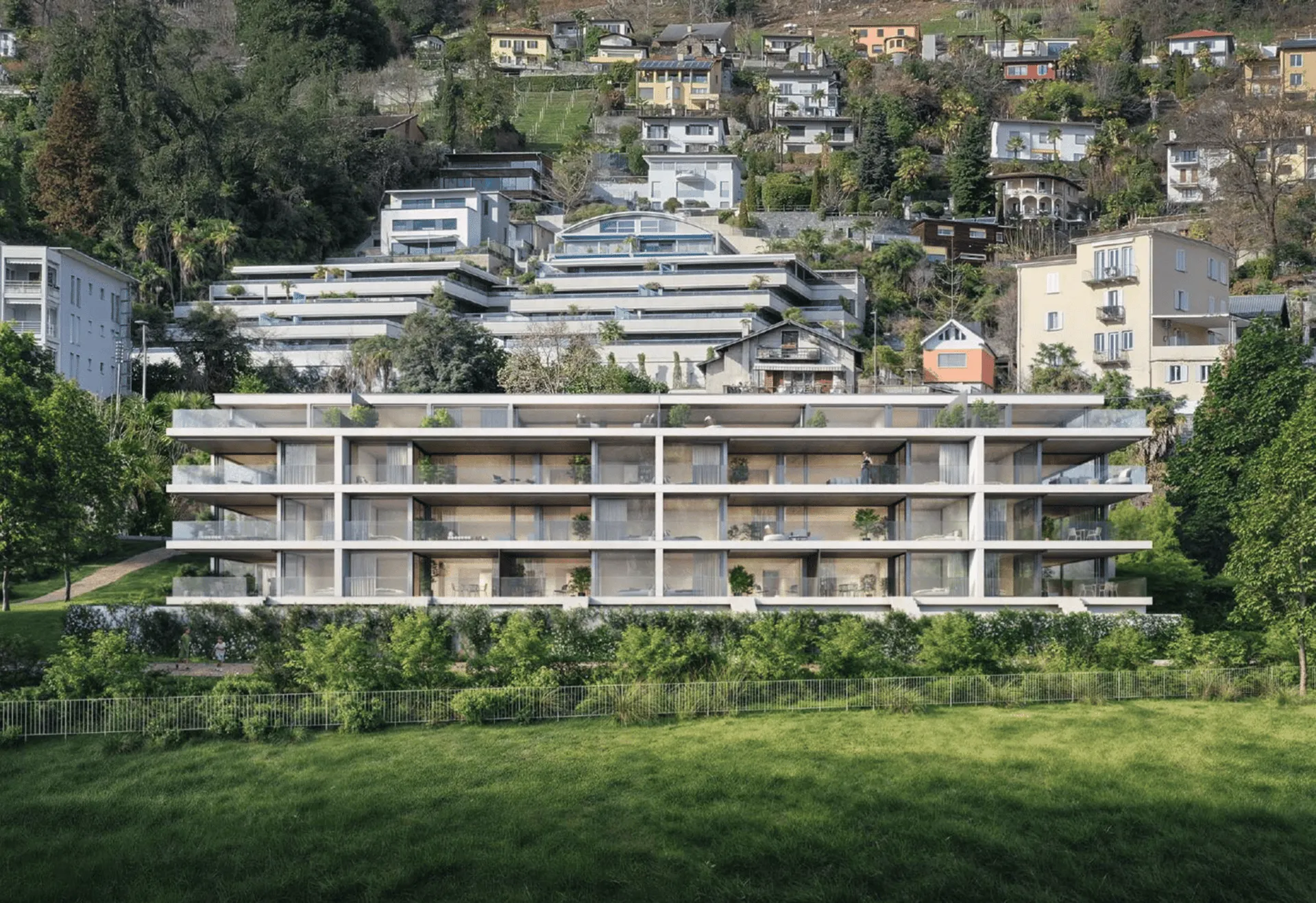 Splendido attico di 4.5 locali a Minusio, a due passi dal lago