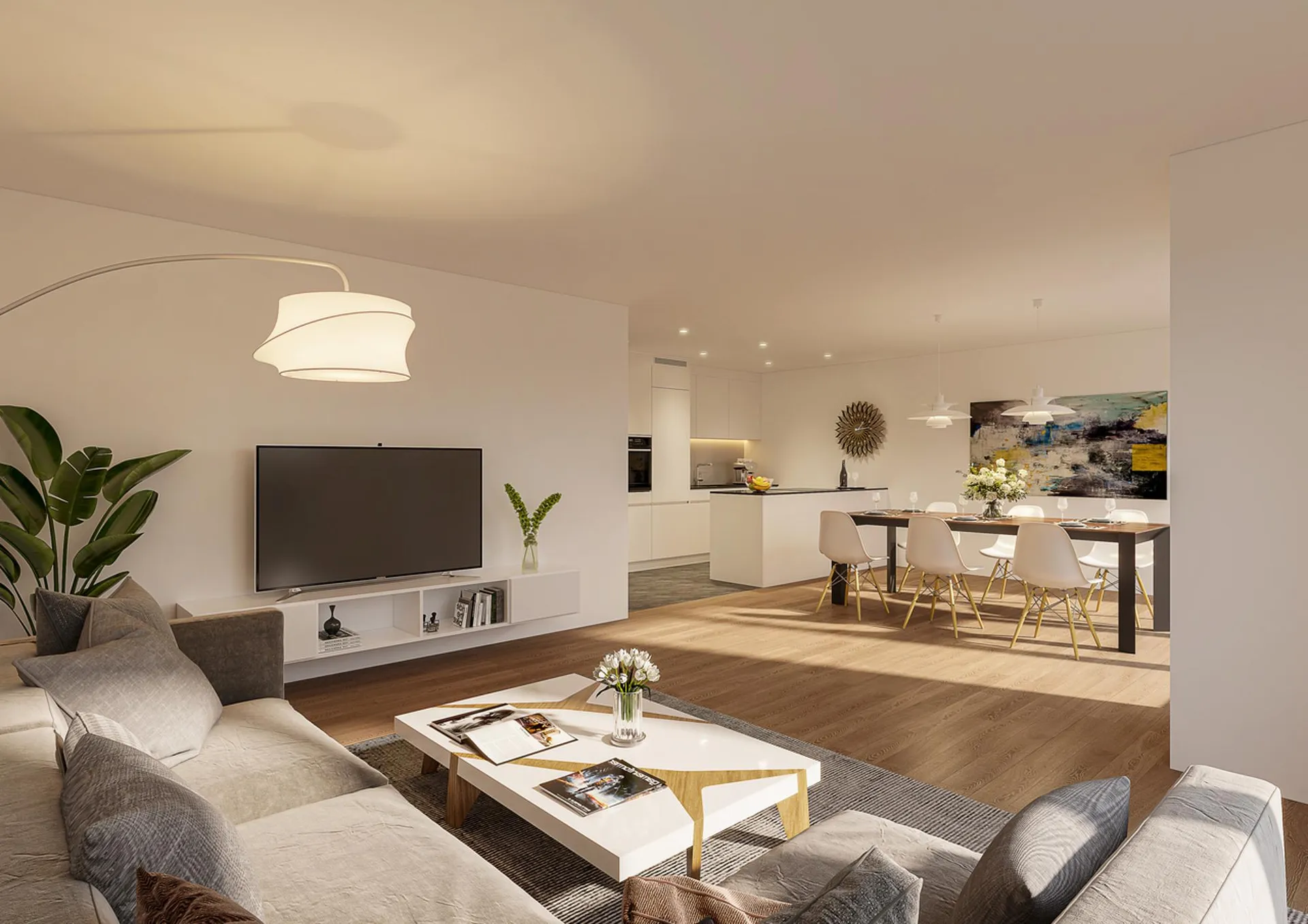 Erstvermietung: Komfortable 3.5-Zimmerwohnung mit Gartenbereich