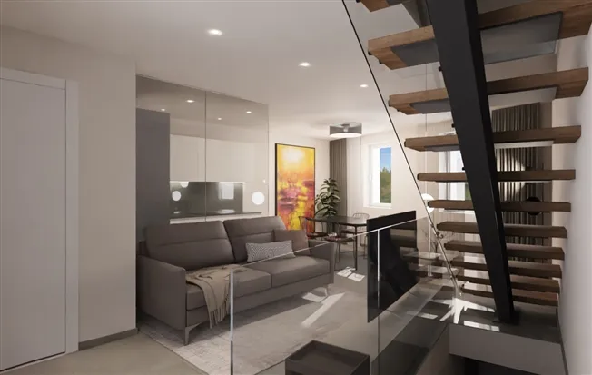 3.5 Maisonette-Zimmer in Bedano