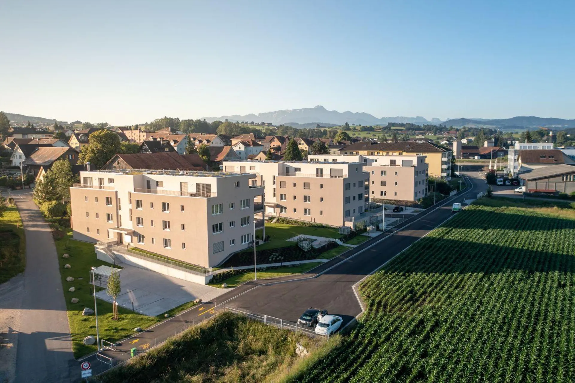 Attika-Wohnung mit grosser Terrasse und Weitsicht