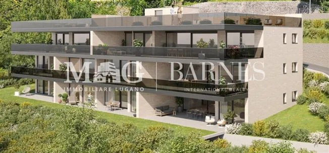 Lugano, Pregassona Neues Penthouse mit 4,5 Zimmern und großer Terrasse