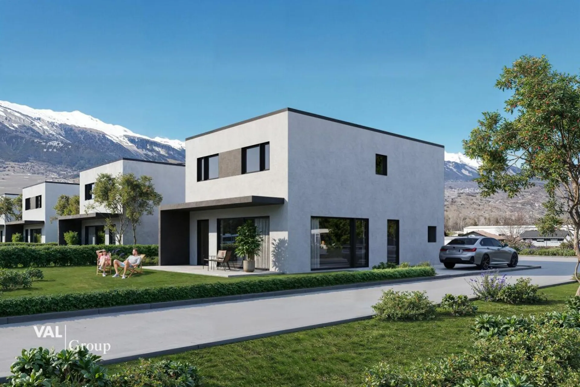 "Les Jardins des Alizés" Villa 5.5 pièces neuve - entre nature, design et confort