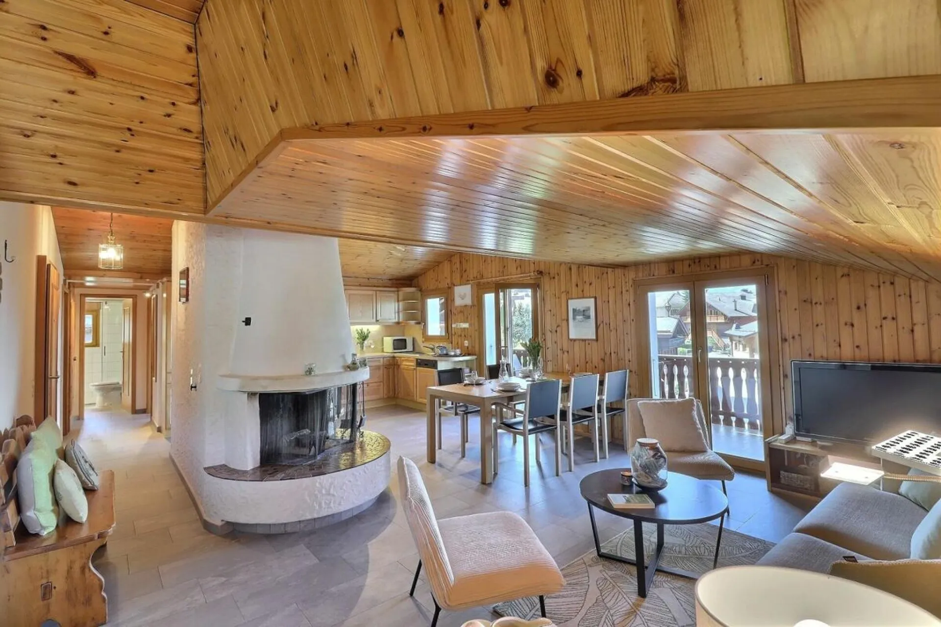 appartement de 4 pièces au centre de Villars
