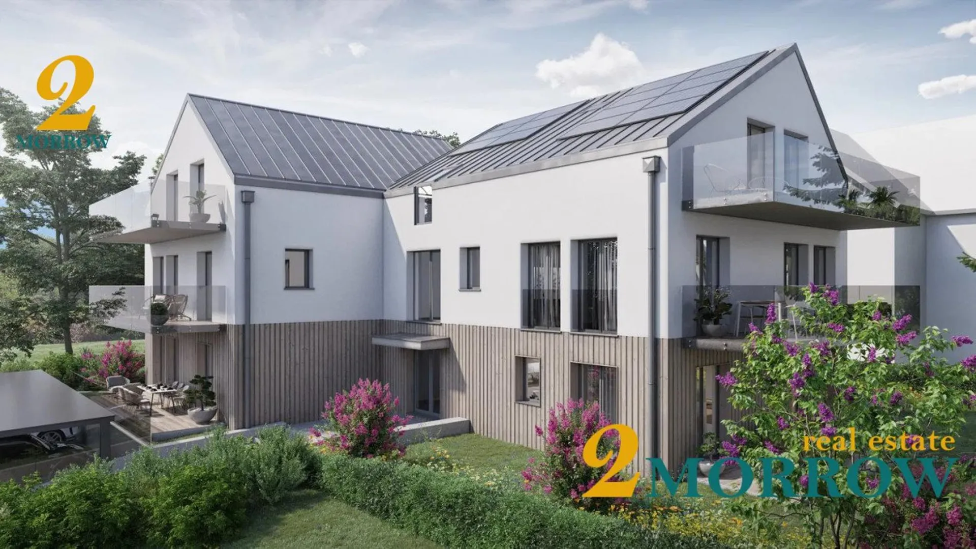 Appartement 4  5.5 pièces en duplex avec deux balcons