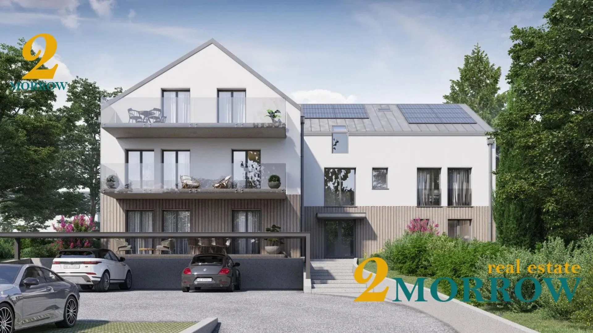 Appartement 3  6.5 pièces en duplex avec deux balcons et vue sur les Alpes