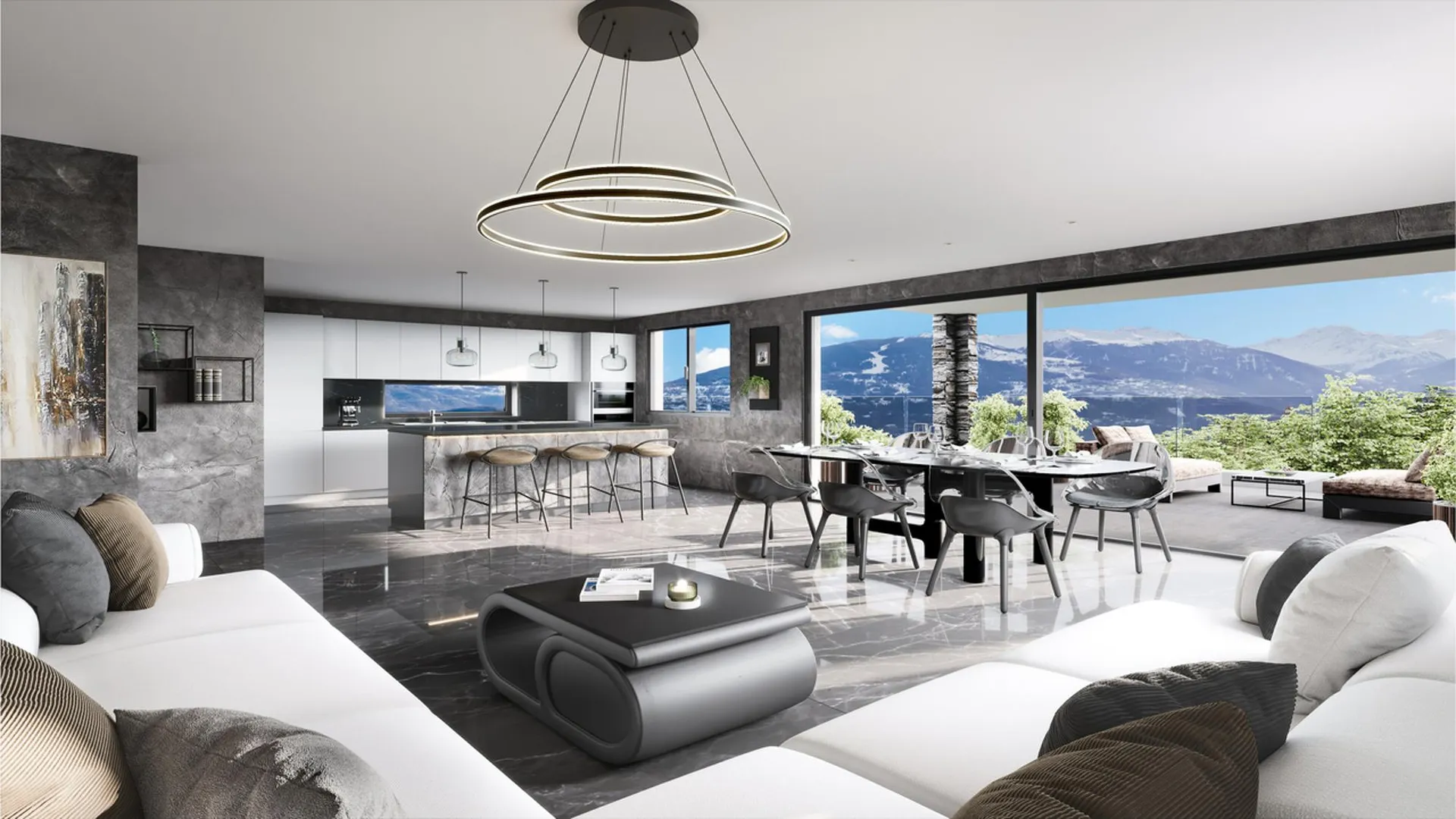 A VENDRE APPARTEMENT 5.5 PCES DE STANDING A SAVIESE