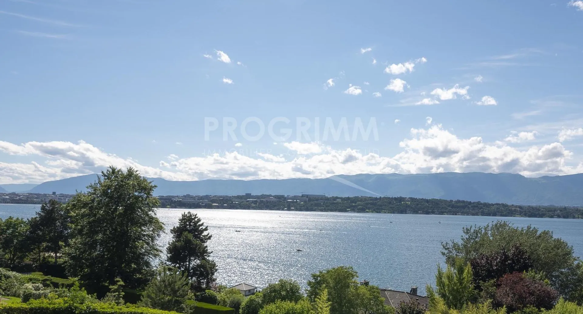 Coteau de Cologny - Villa contemporaine avec vue magnifique