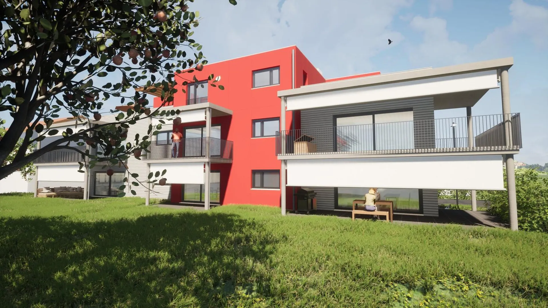 Moderne 2.5-Zimmerwohnung im Neubau in Lyss