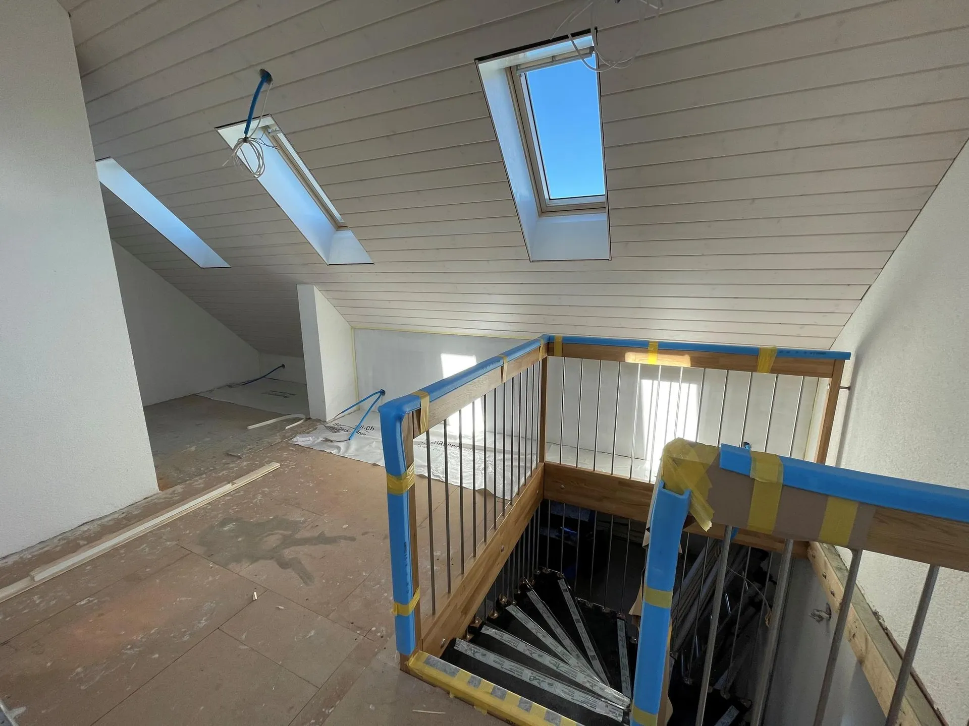 Neu ausgebaute Maisonette-Dachwohnung