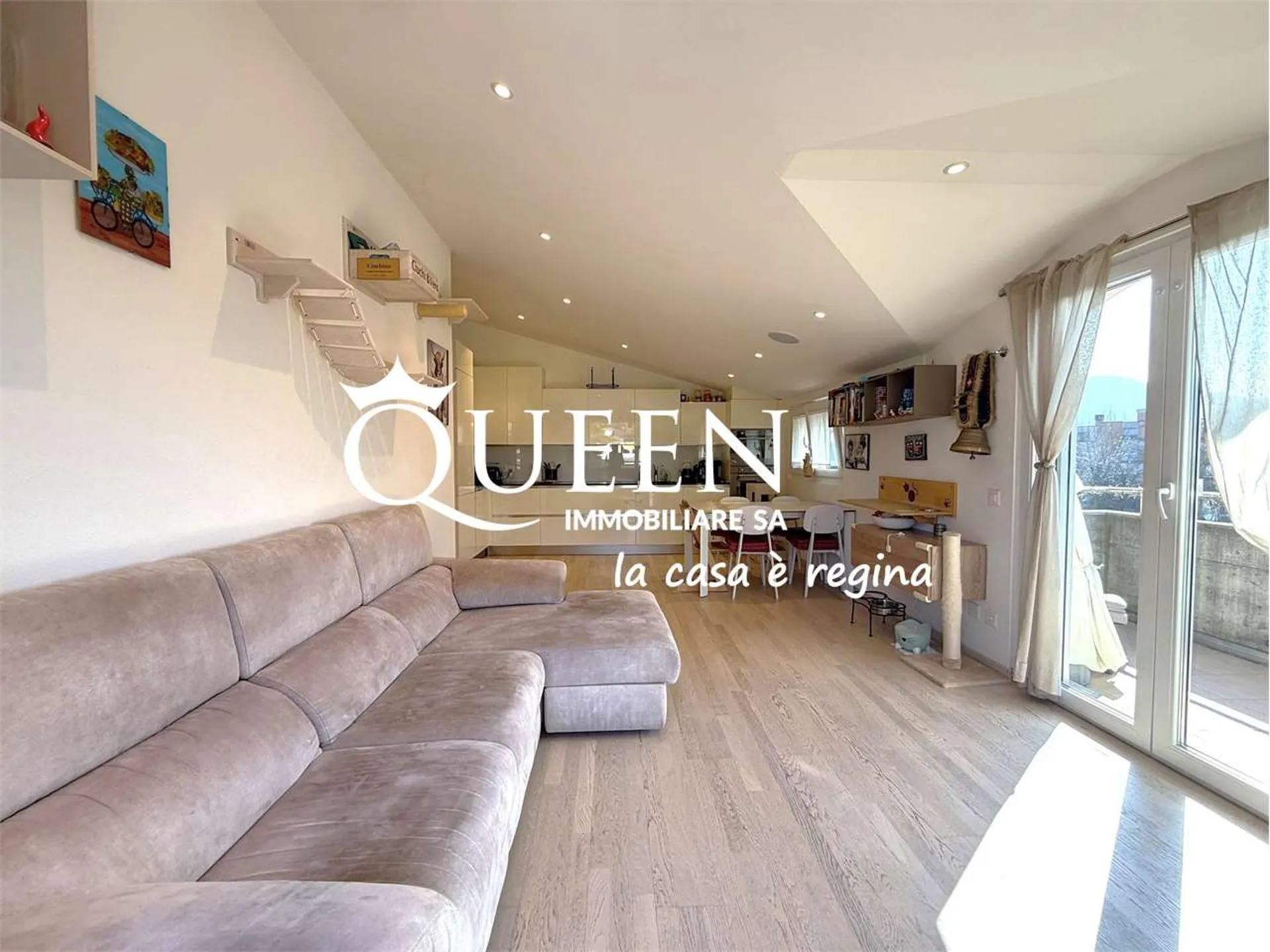 Ponte Capriasca: appartamento 3.5 locali con annesso studio/hobby con