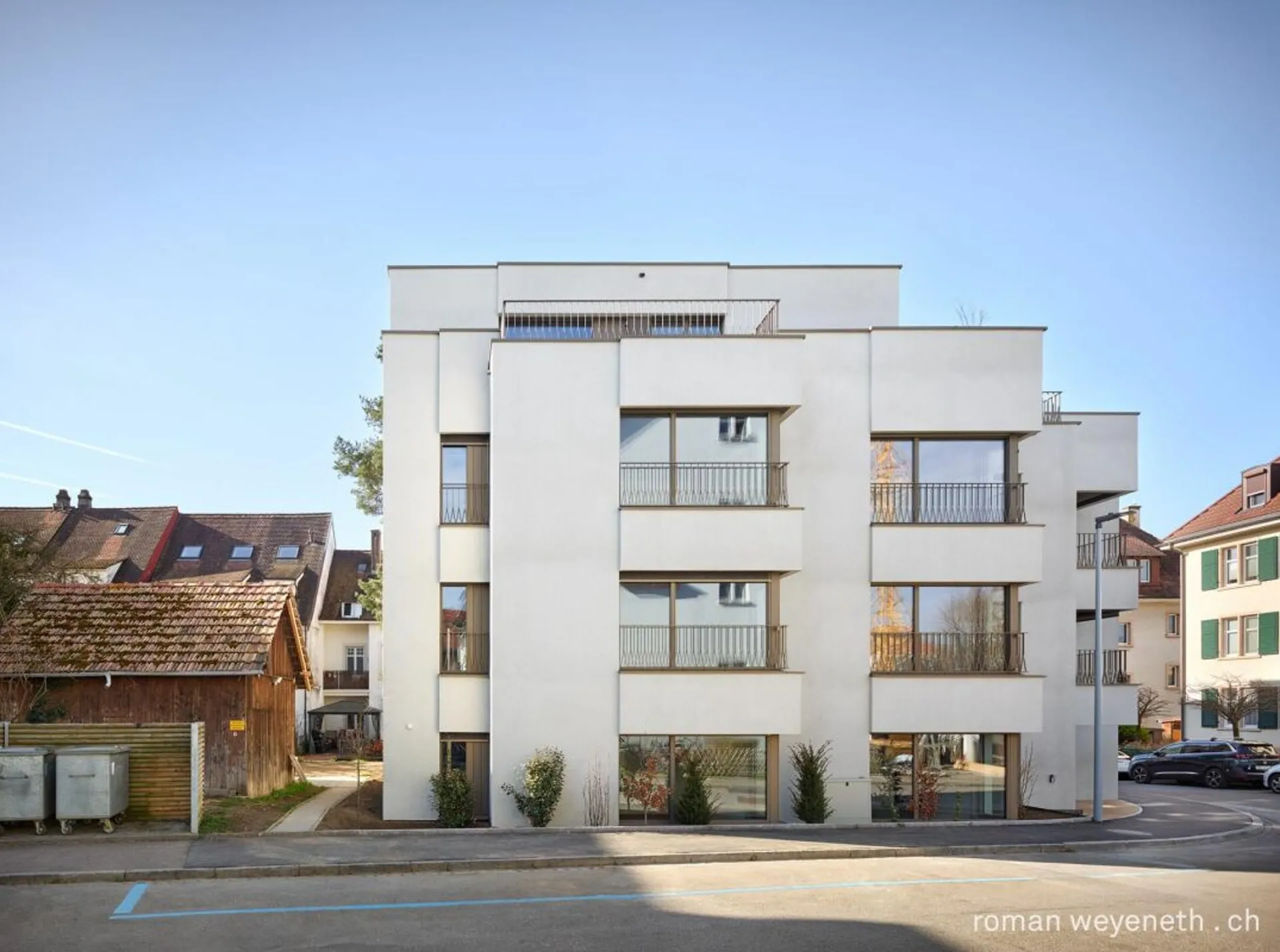 Trendige 2-Zimmerwohnung mit kleinem Sitzplatz