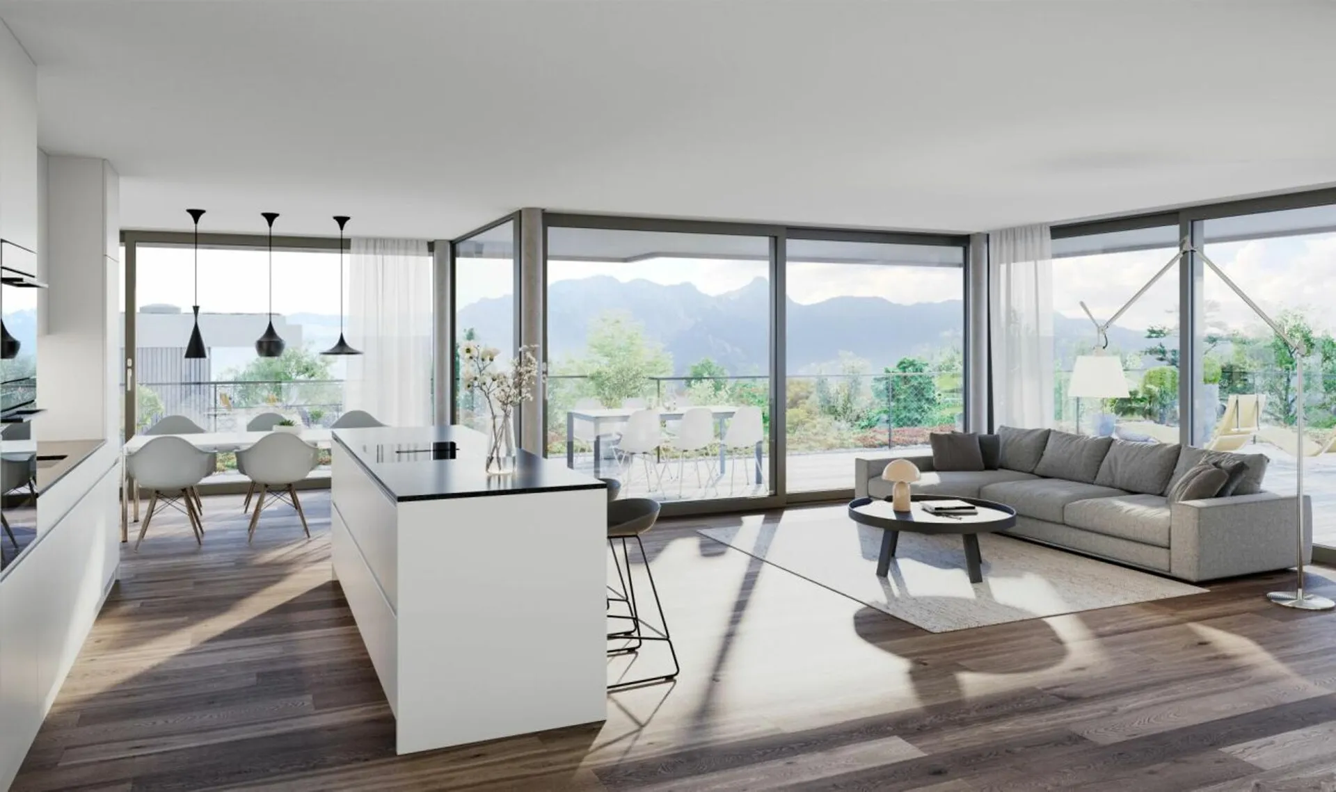 Neubau 4½-Zi-Erdgeschoss-Wohnung in Hilterfingen am Thunersee