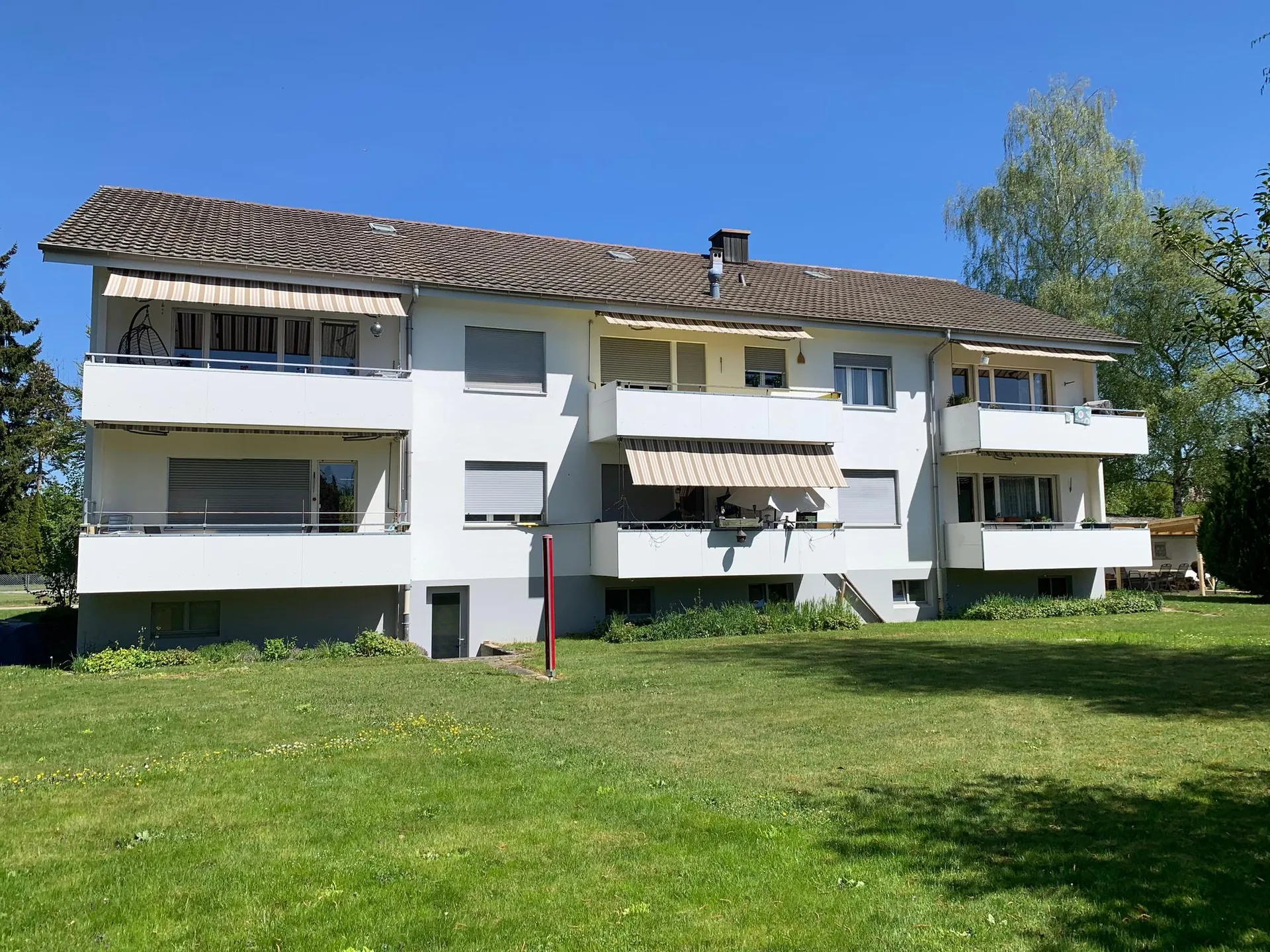 Helle 3-Zimmerwohnung mit Balkon an ruhiger Lage in Wiler b. Utzen